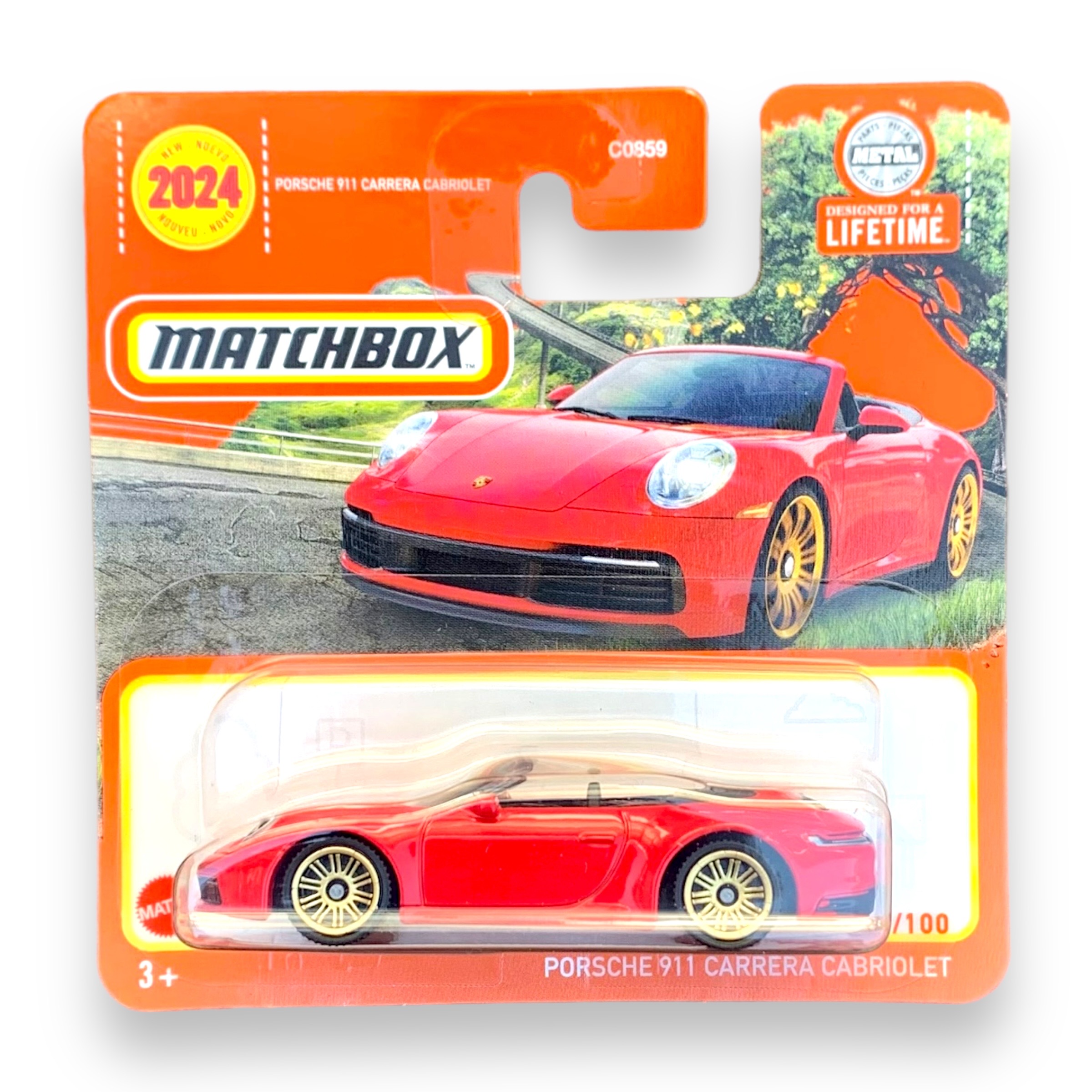 Matchbox - Porsche 911 Carrera Cabriolet