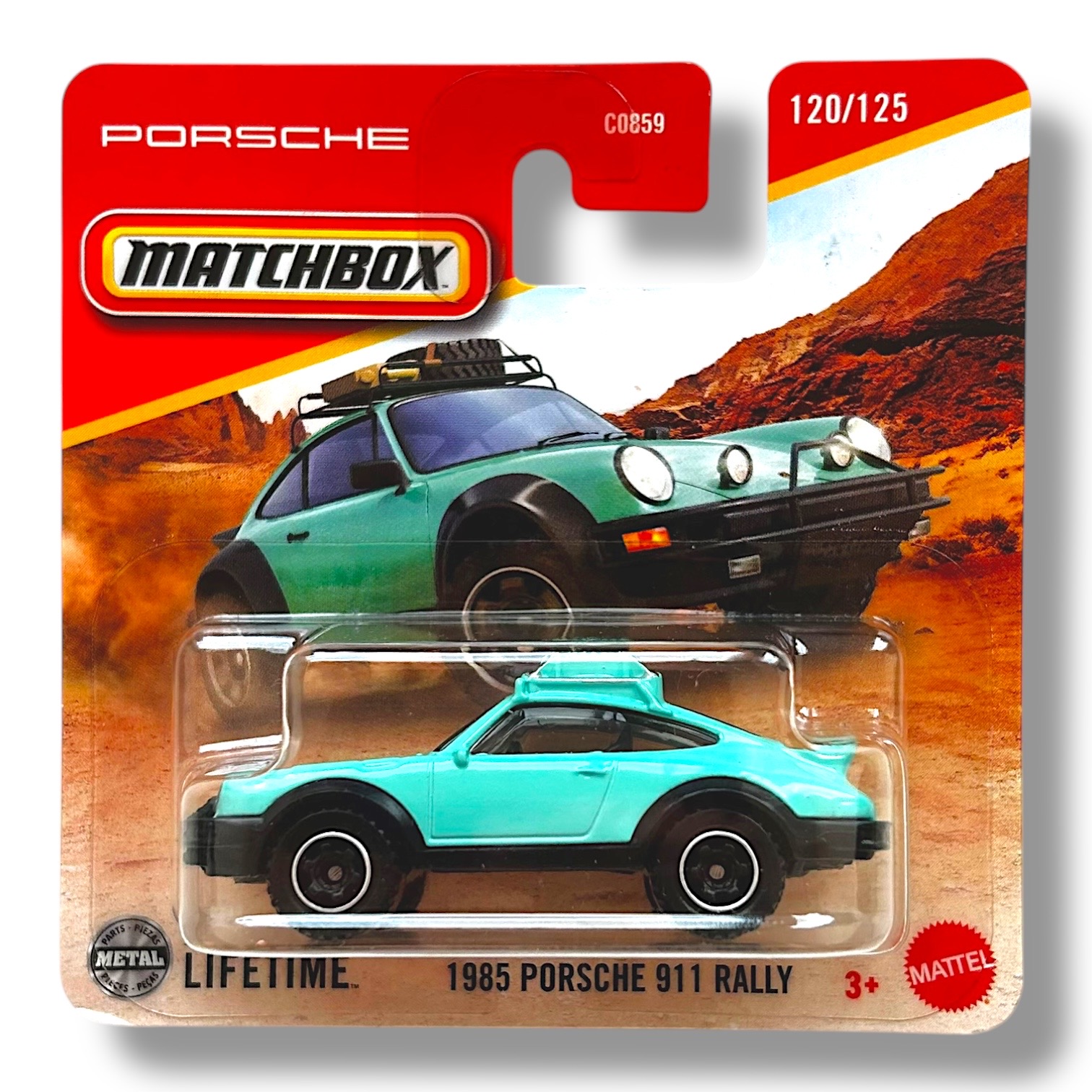 Matchbox 1985 Porsche 911 Rally