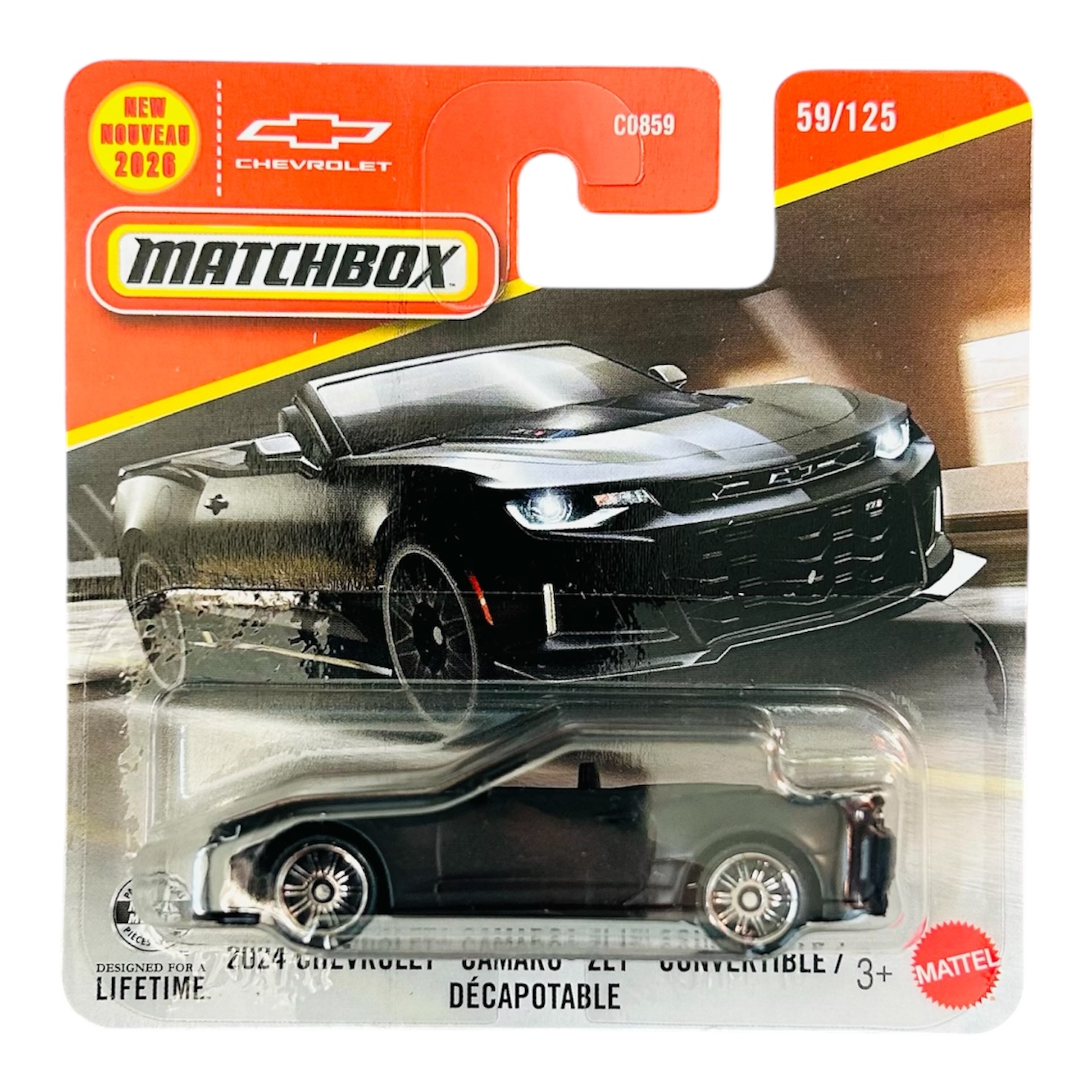 Matchbox 2024 Chevrolet Camaro Convertible ZL1