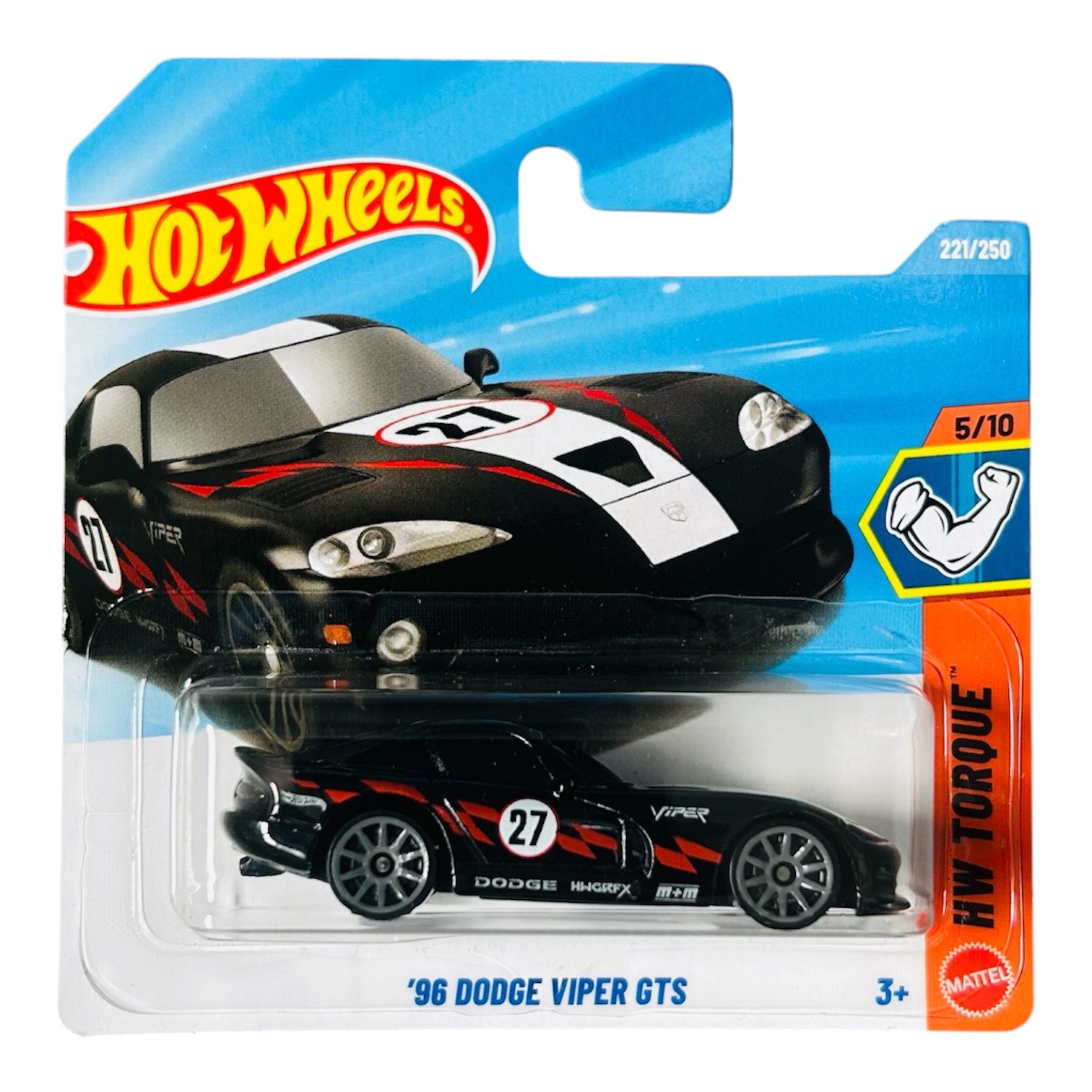 HOT WHEELS 1996 Dodge Viper GTS