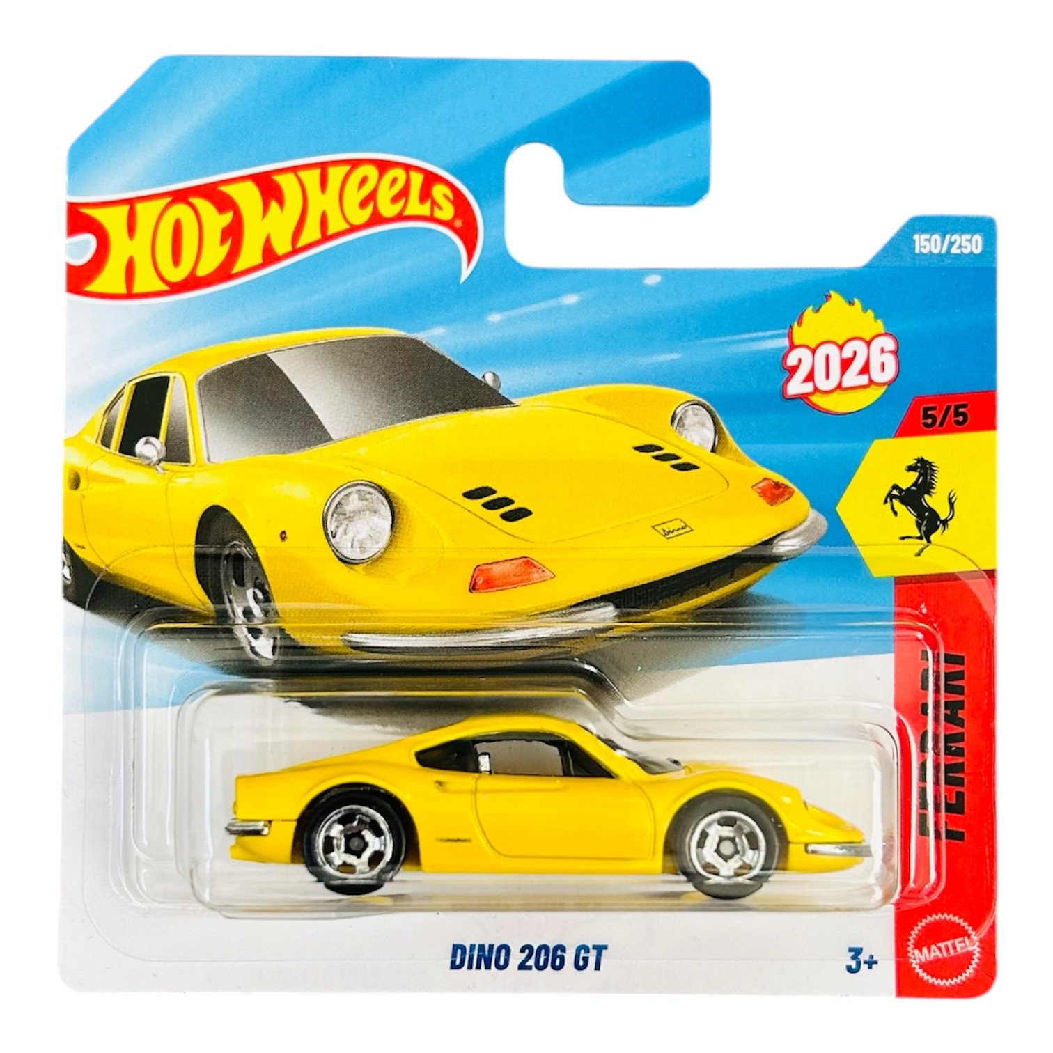 HOT WHEELS Ferrari Dino 206 GT
