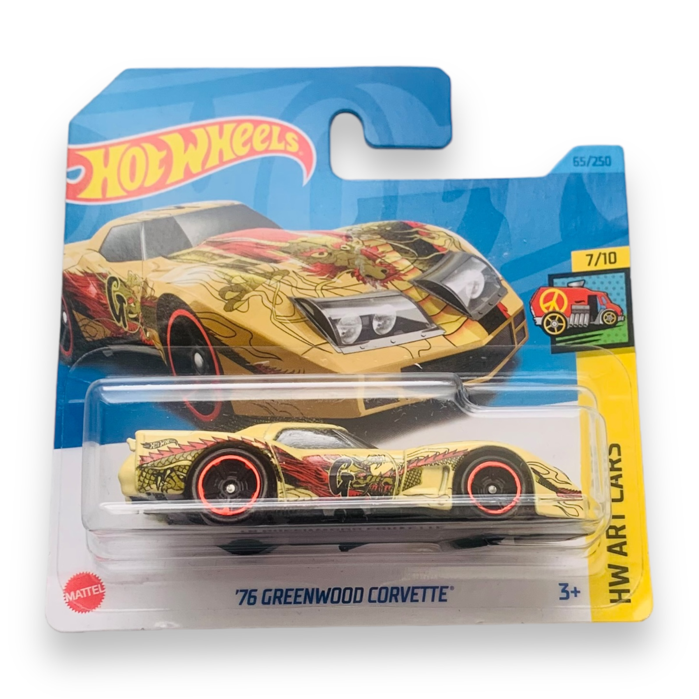HOT WHEELS - 1976 Greenwood Corvette ART