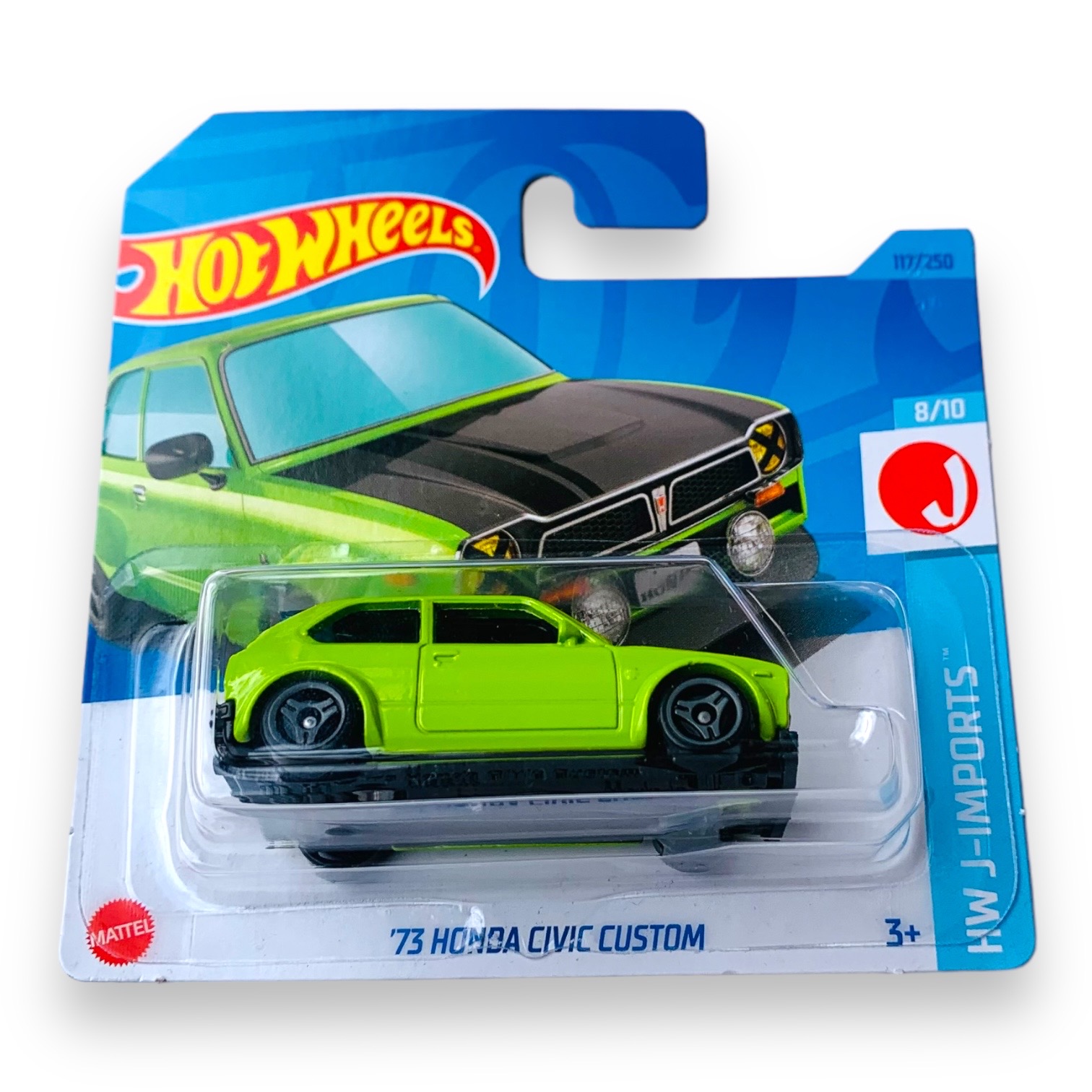 HOT WHEELS - 1973 Honda Civic Custom 