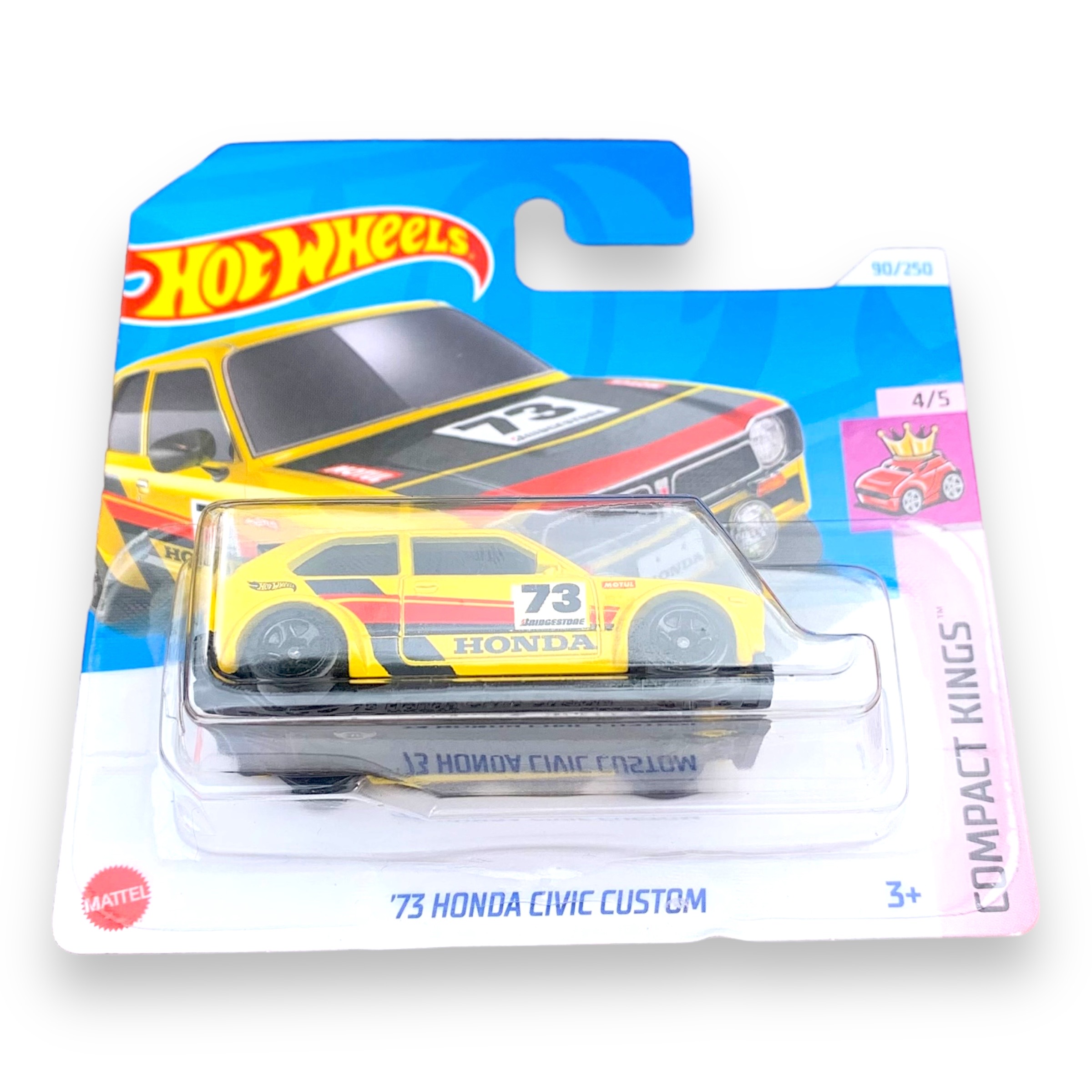 HOT WHEELS - 1973 Honda Civic Custom 