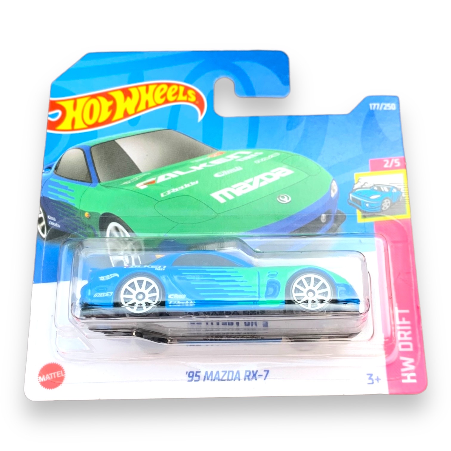 HOT WHEELS - 1995 Mazda RX-7 Falken