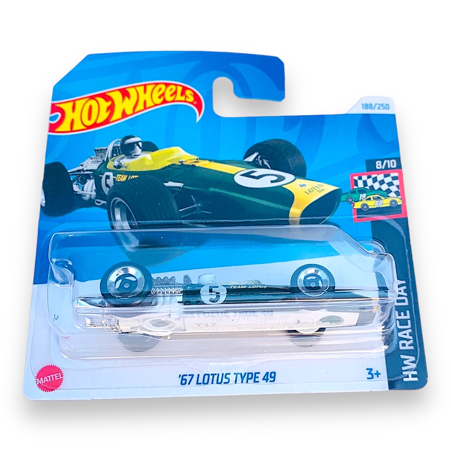 HOT WHEELS - 1967 Lotus Type 49 číslo 5