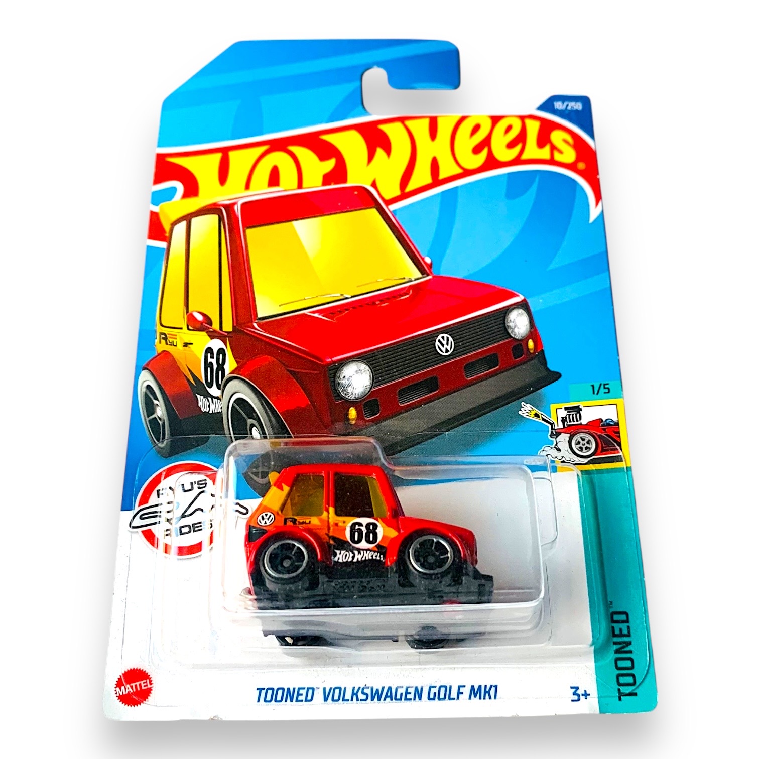 HOT WHEELS Tooned Volkswagen Golf MK1