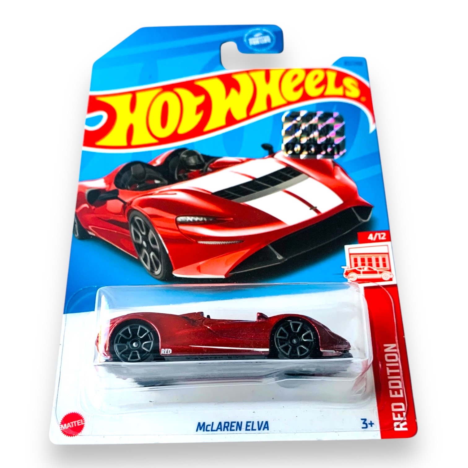 HOT WHEELS McLaren Elva Red edition