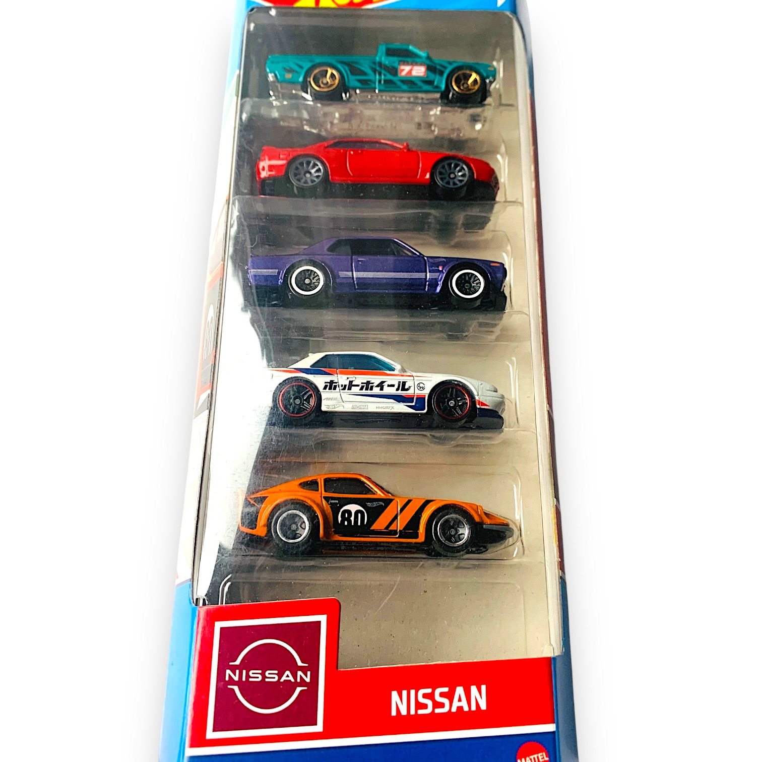 HOT WHEELS 5 pack Nissan 
