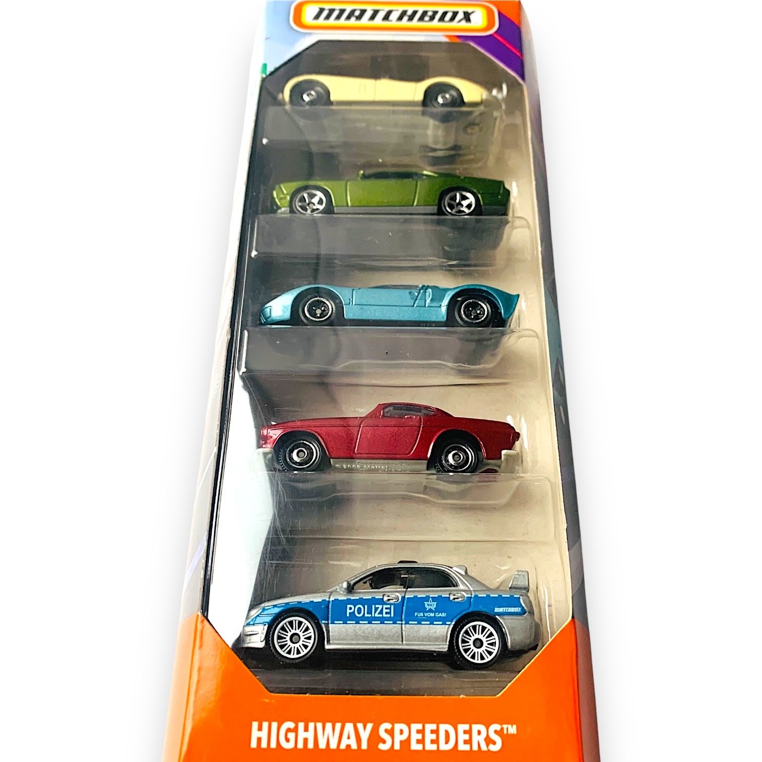 Matchbox 5x pack Highway Speeders