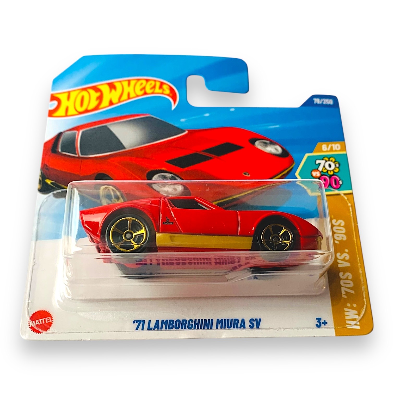 HOT WHEELS 1971 Lamborghini Miura SV