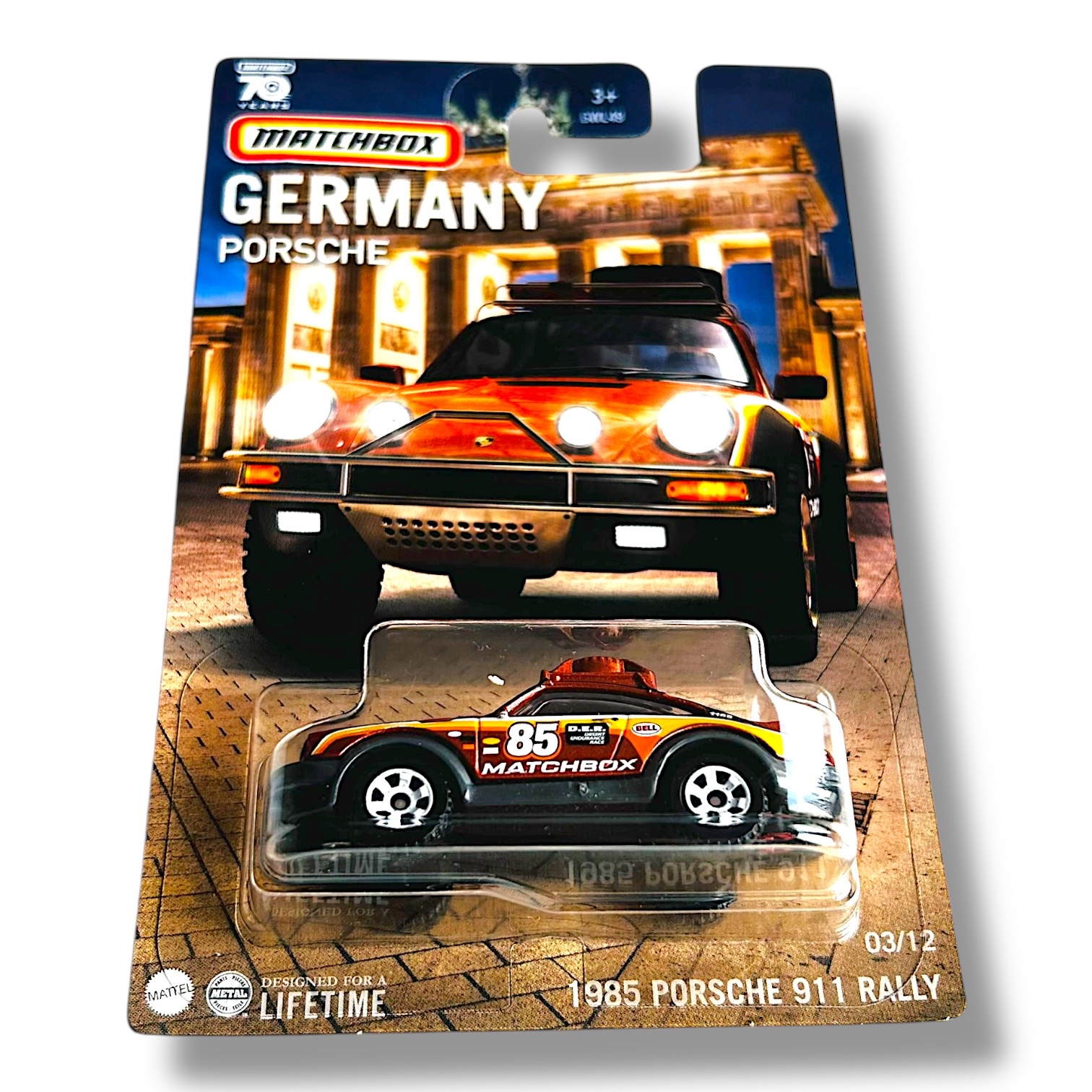 Matchbox 1985 Porsche 911 Rally 