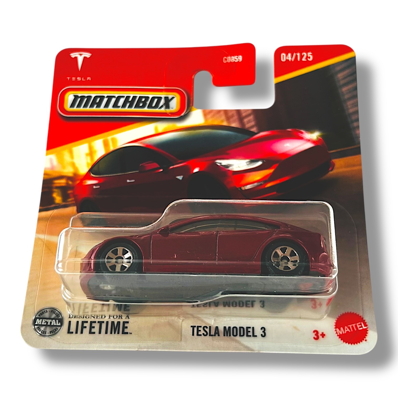 Matchbox Tesla model 3