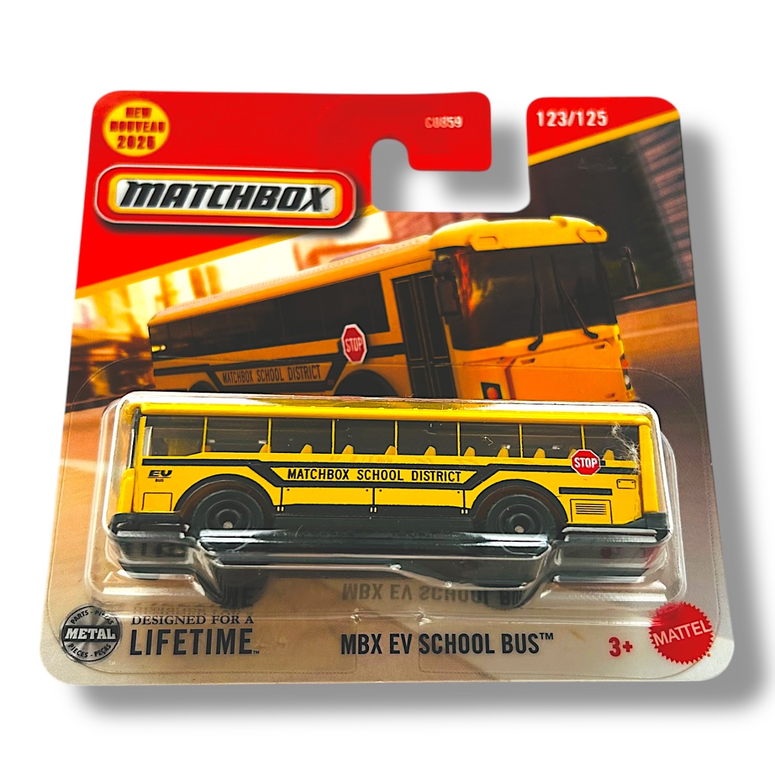Matchbox MBX EV School Bus