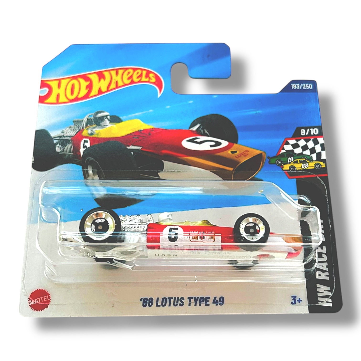 HOT WHEELS 1968 Lotus Type 49 číslo 5