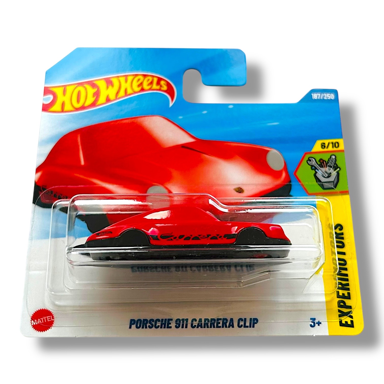 HOT WHEELS Porsche 911 Carrera klíčenka