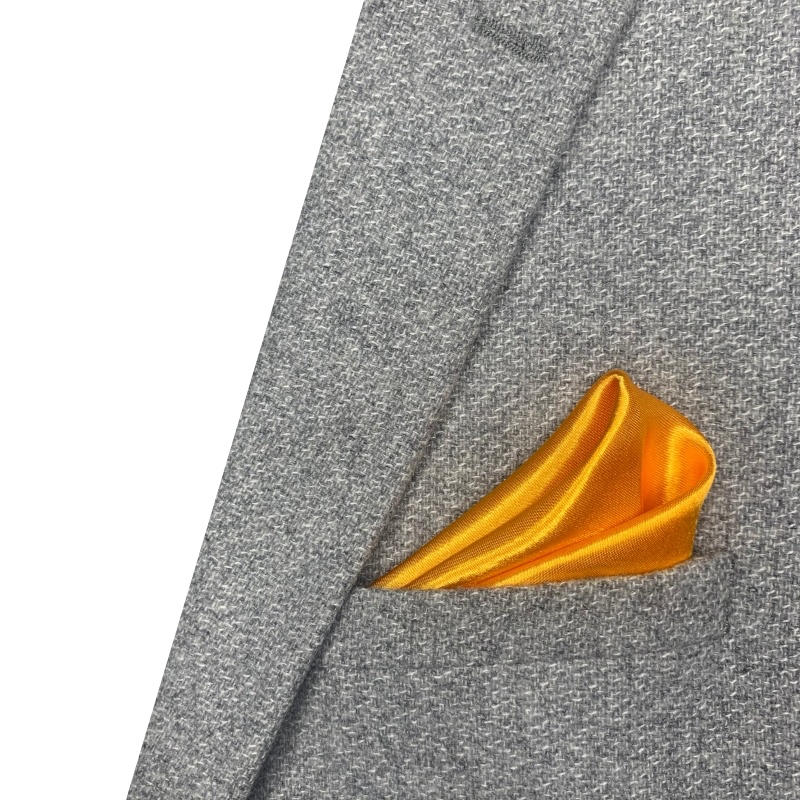 Oranžový kapesníček Satin