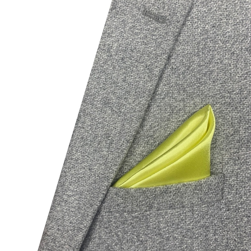 Limetkový kapesníček Satin