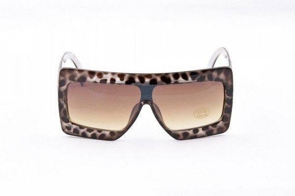 Leopardí sluneční brýle Lady Gaga Big
