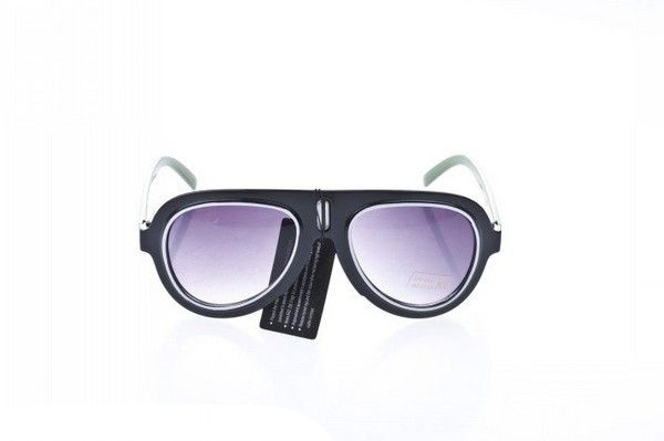 Černo - zelené sluneční brýle Motorcycle Old School