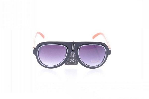 Černo - oranžové sluneční brýle Motorcycle Old School