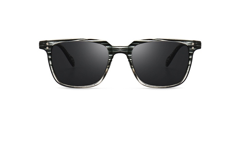 Černo - průhledné sluneční brýle Fashion Edge