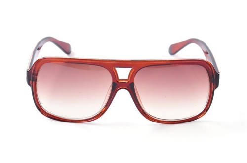 Hnědé sluneční brýle Russian Aviator Big