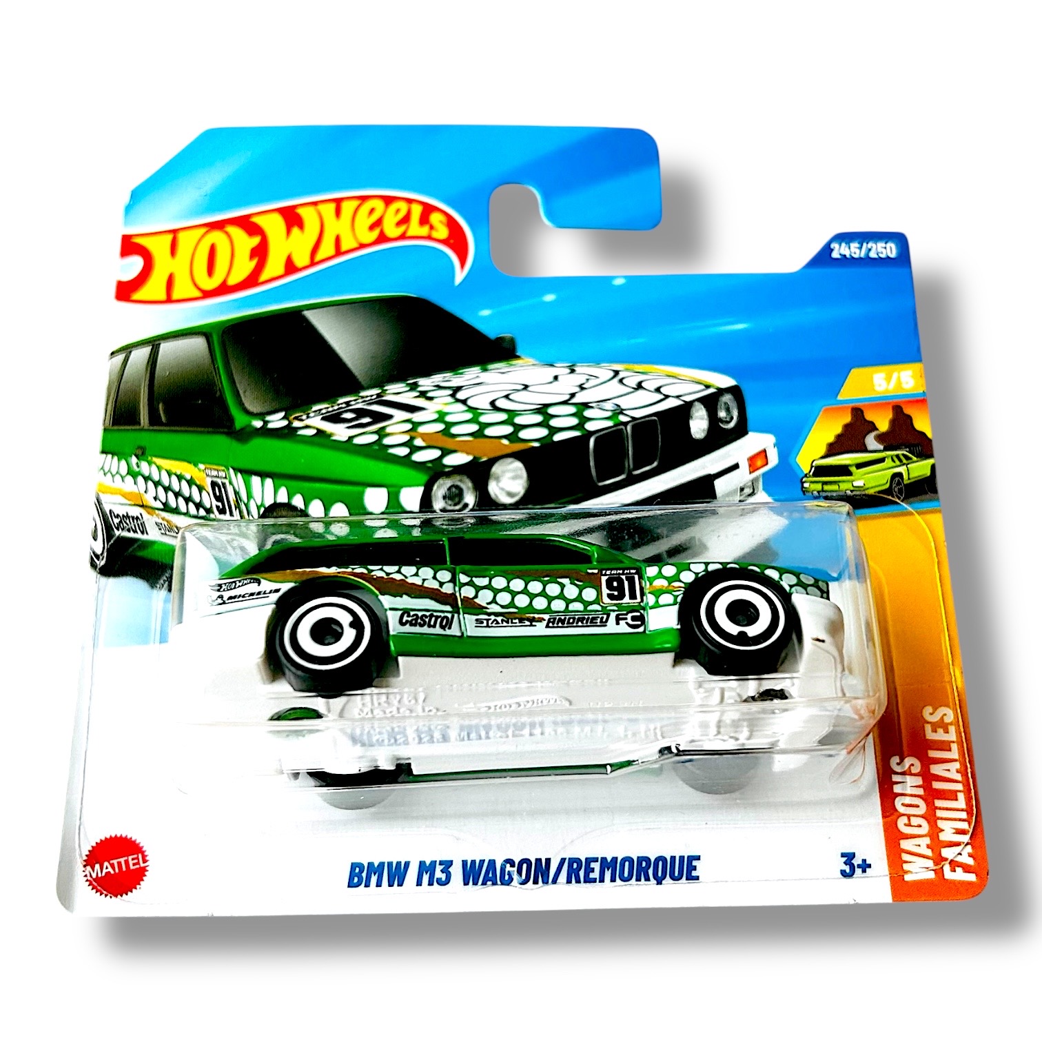 HOT WHEELS BMW M3 Wagon/Remorque