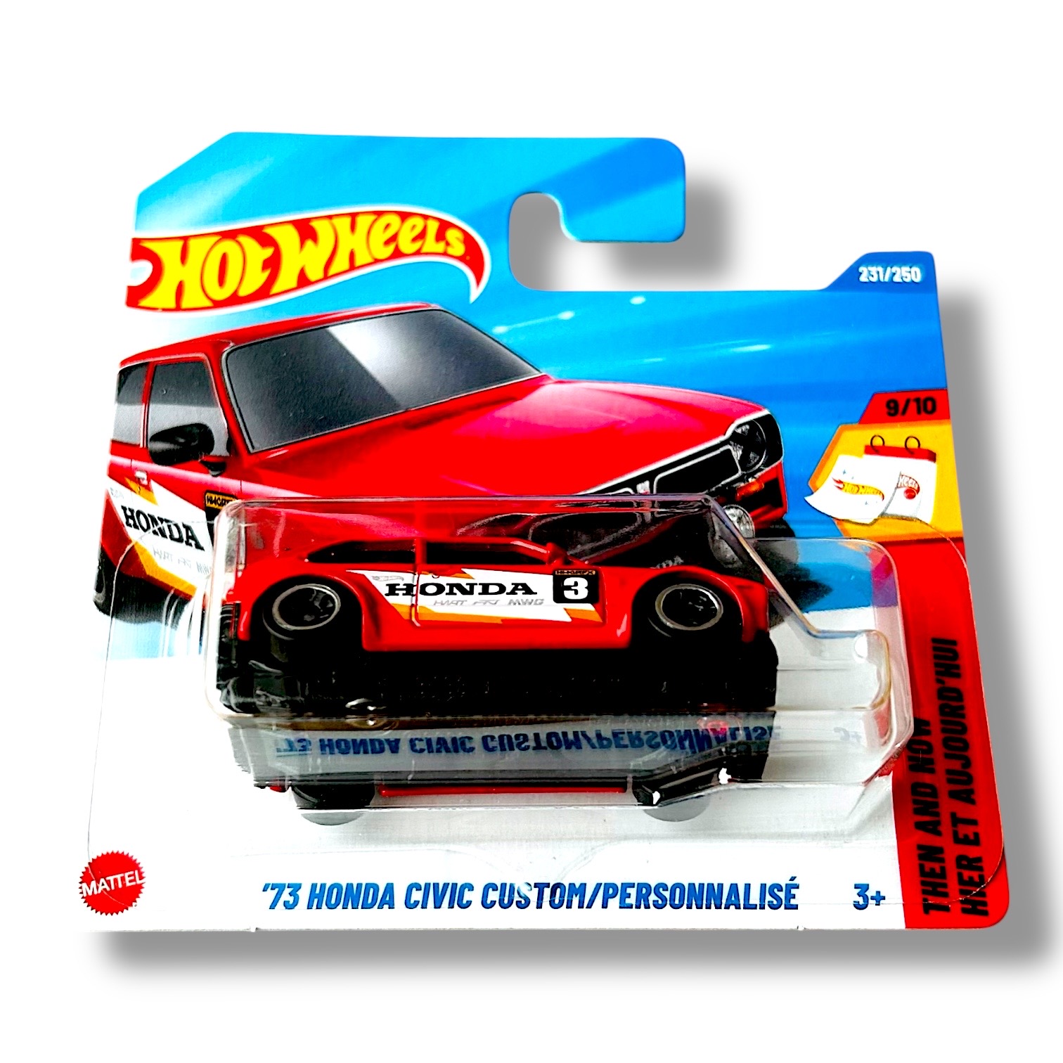 HOT WHEELS 1973 Honda Civic Custom 