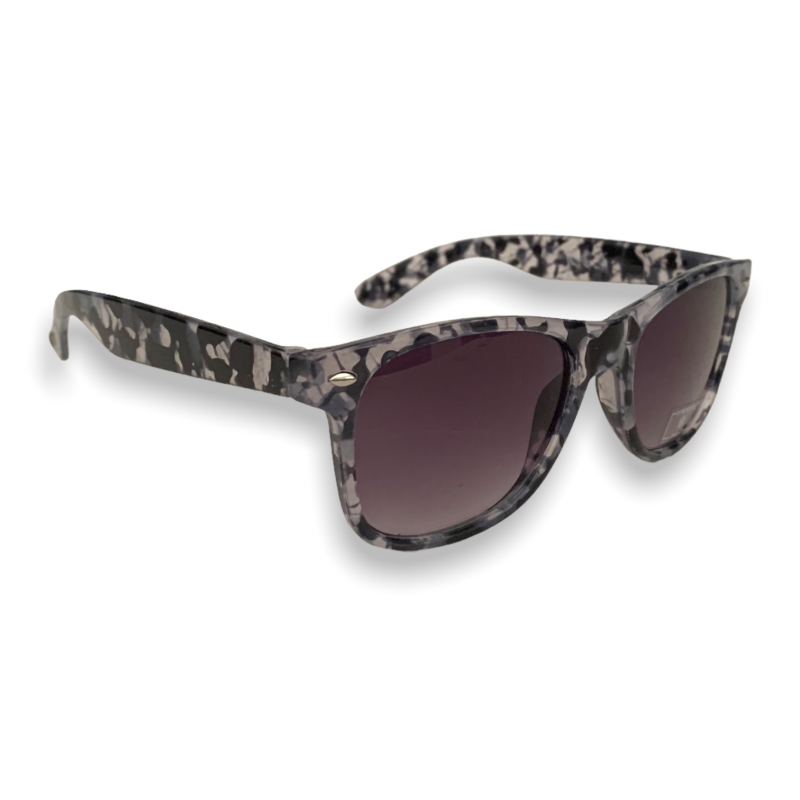 Šedé maskáčové sluneční brýle Wayfarer