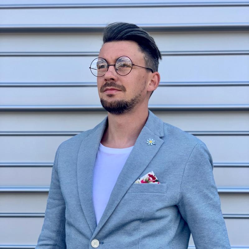 Černé čiré brýle Lenonky Big