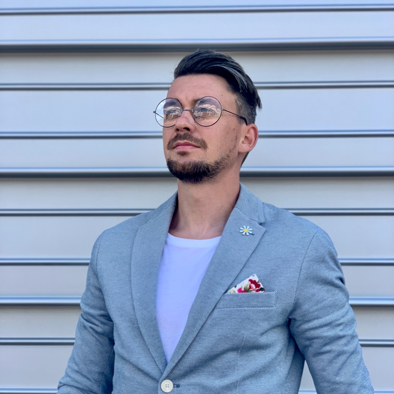 Šedé čiré brýle Lenonky Big