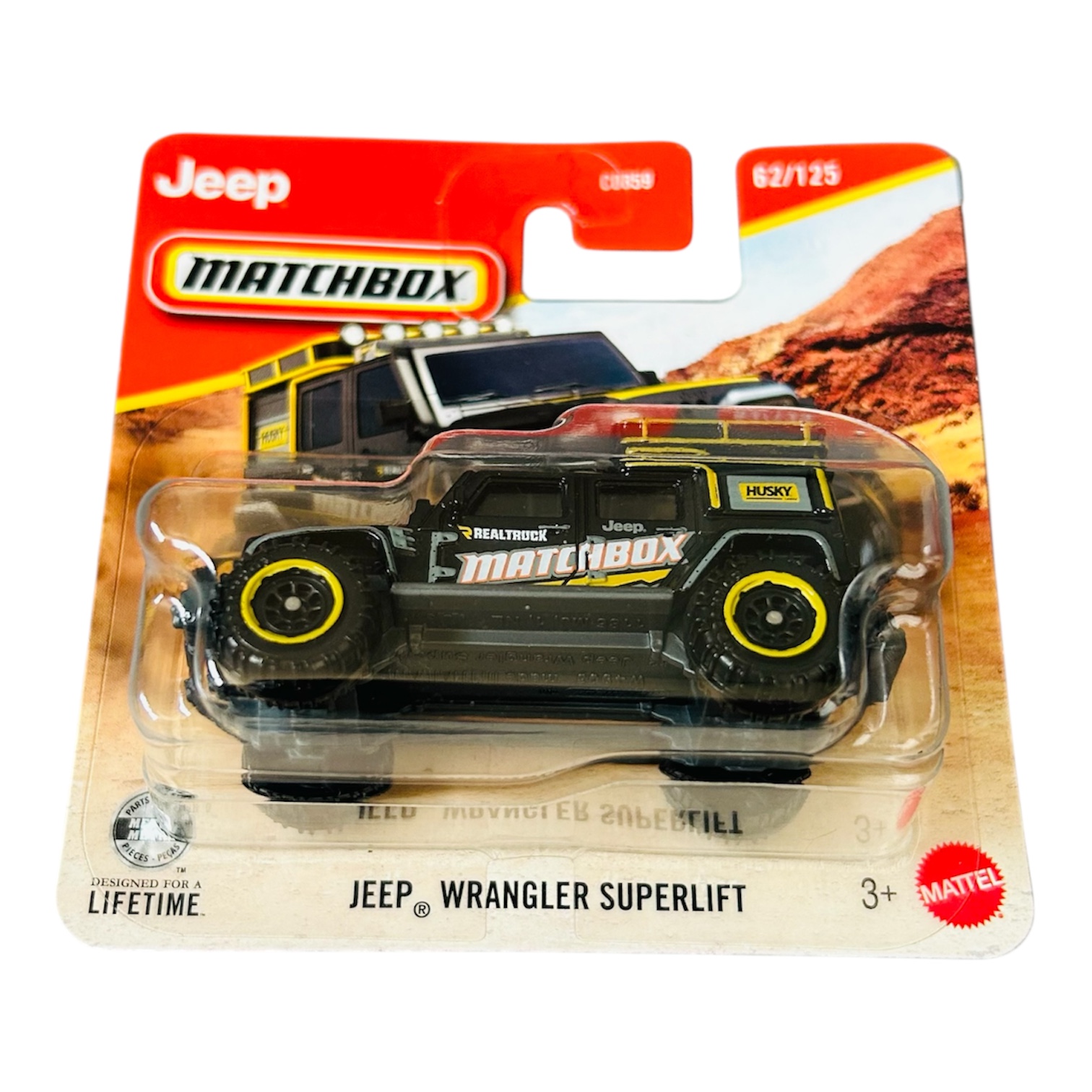 Matchbox Jeep Wrangler Superlift