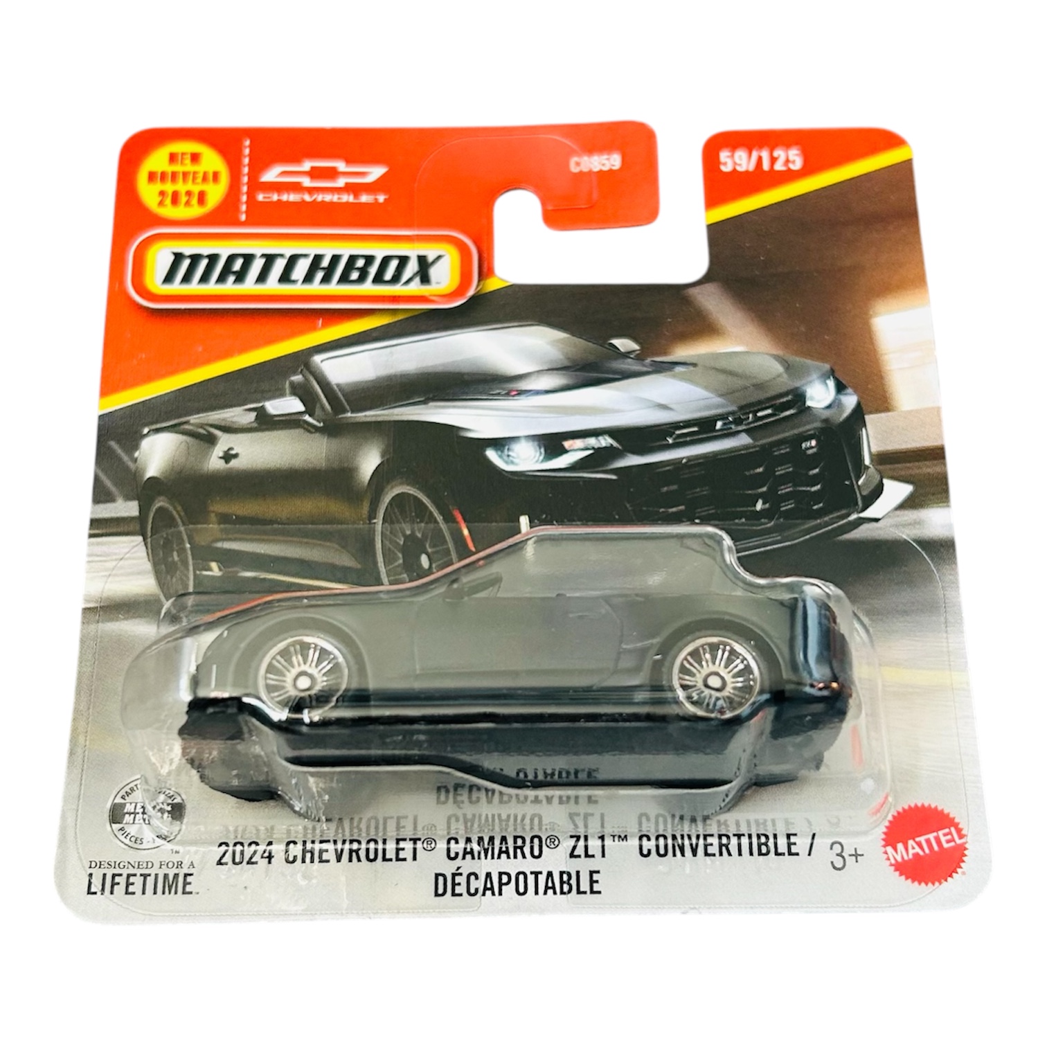 Matchbox 2024 Chevrolet Camaro Convertible ZL1