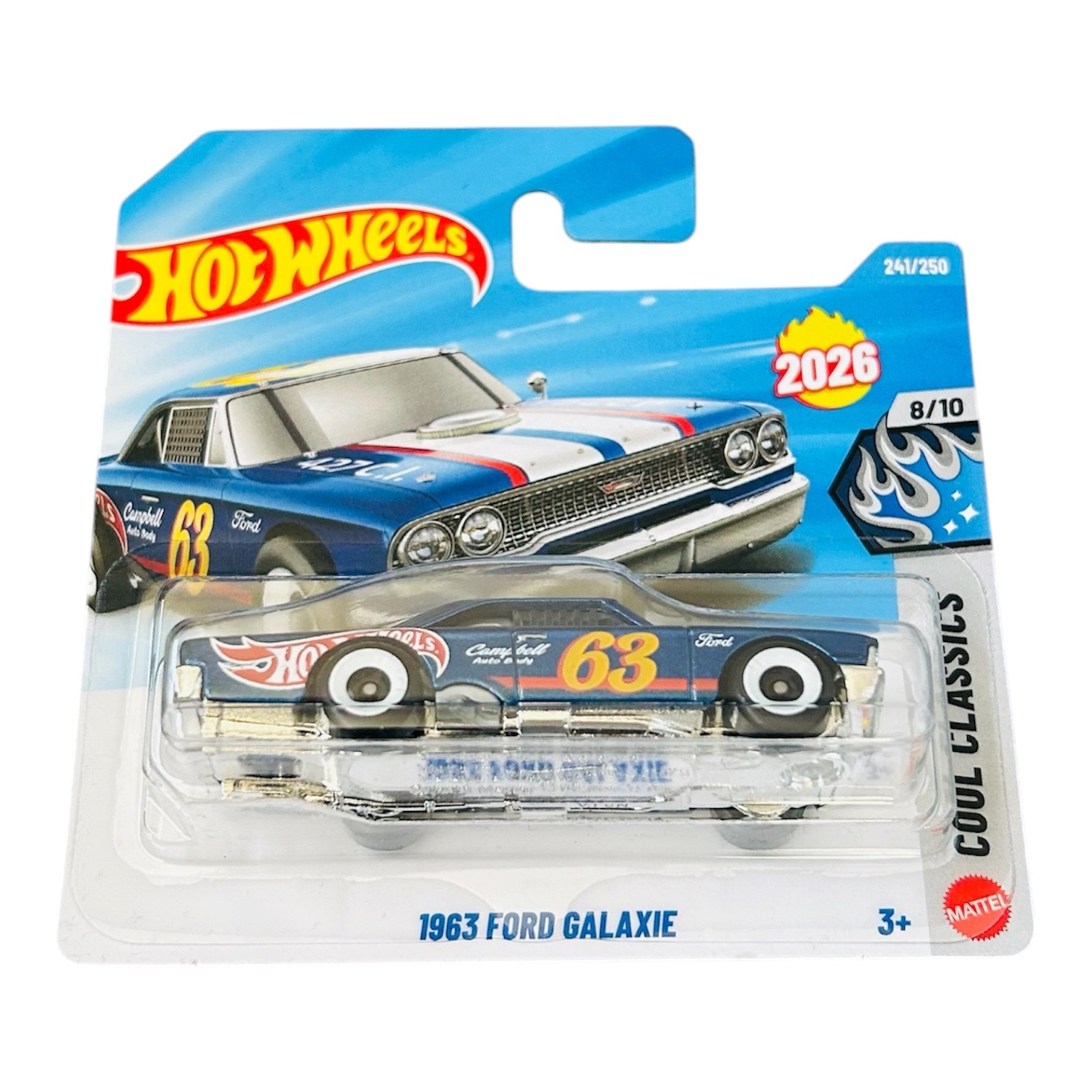 HOT WHEELS 1963 Ford Galaxie 