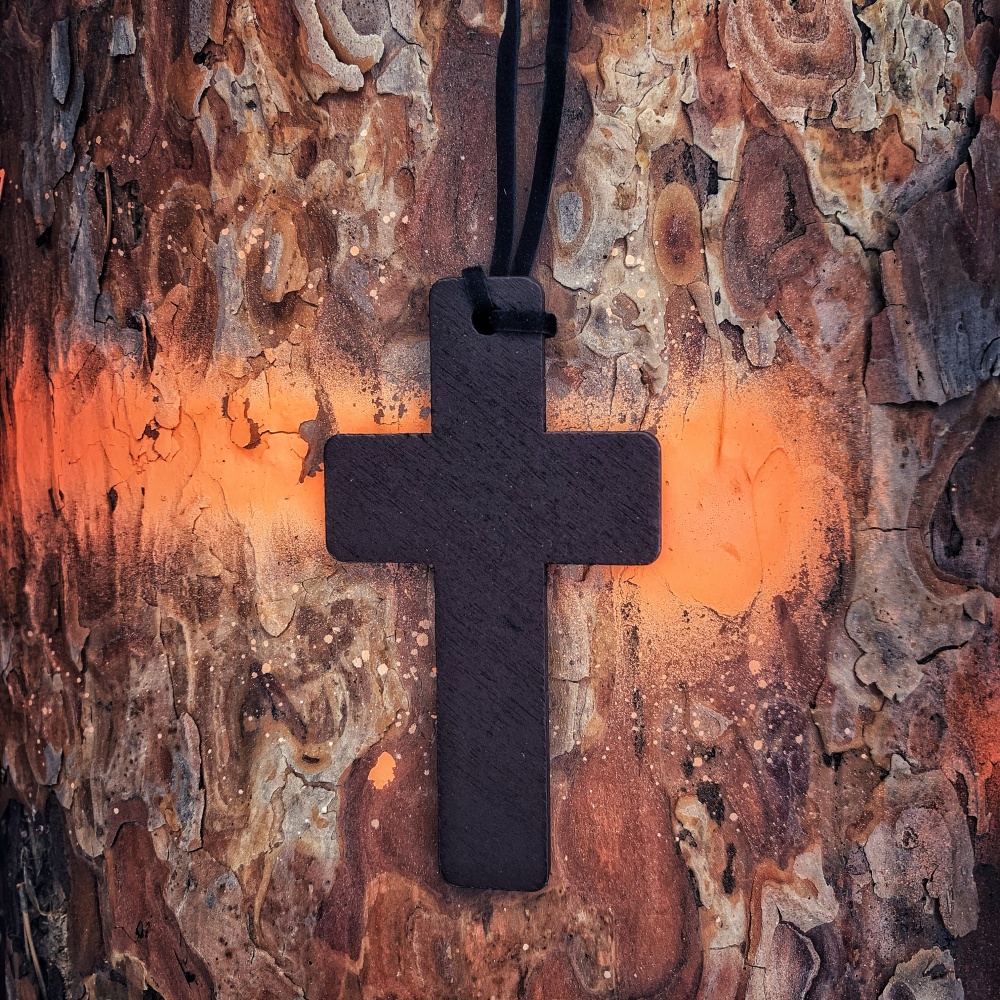 Unisex náhrdelník Velký kříž 