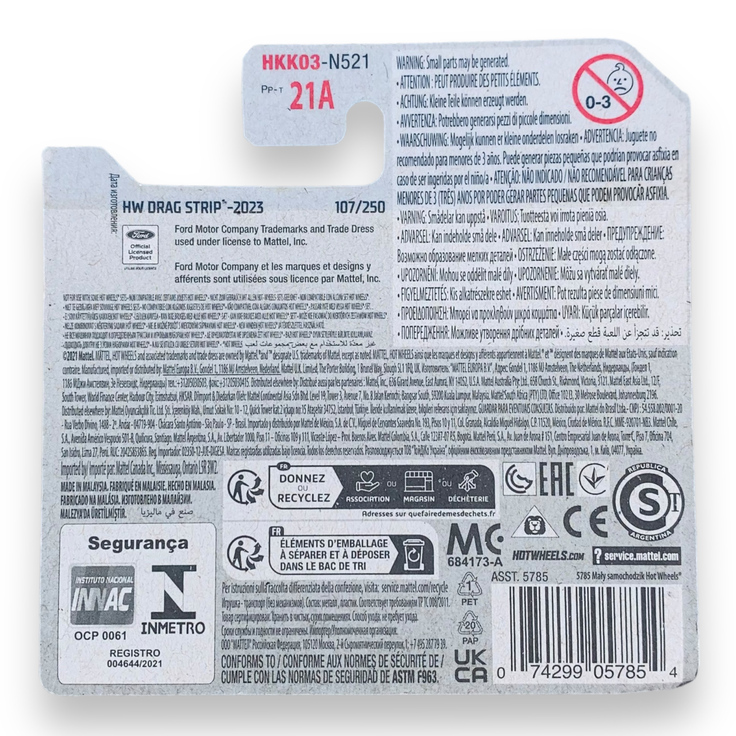 HOT WHEELS - 1986 Ford Thunderbird Pro Stock