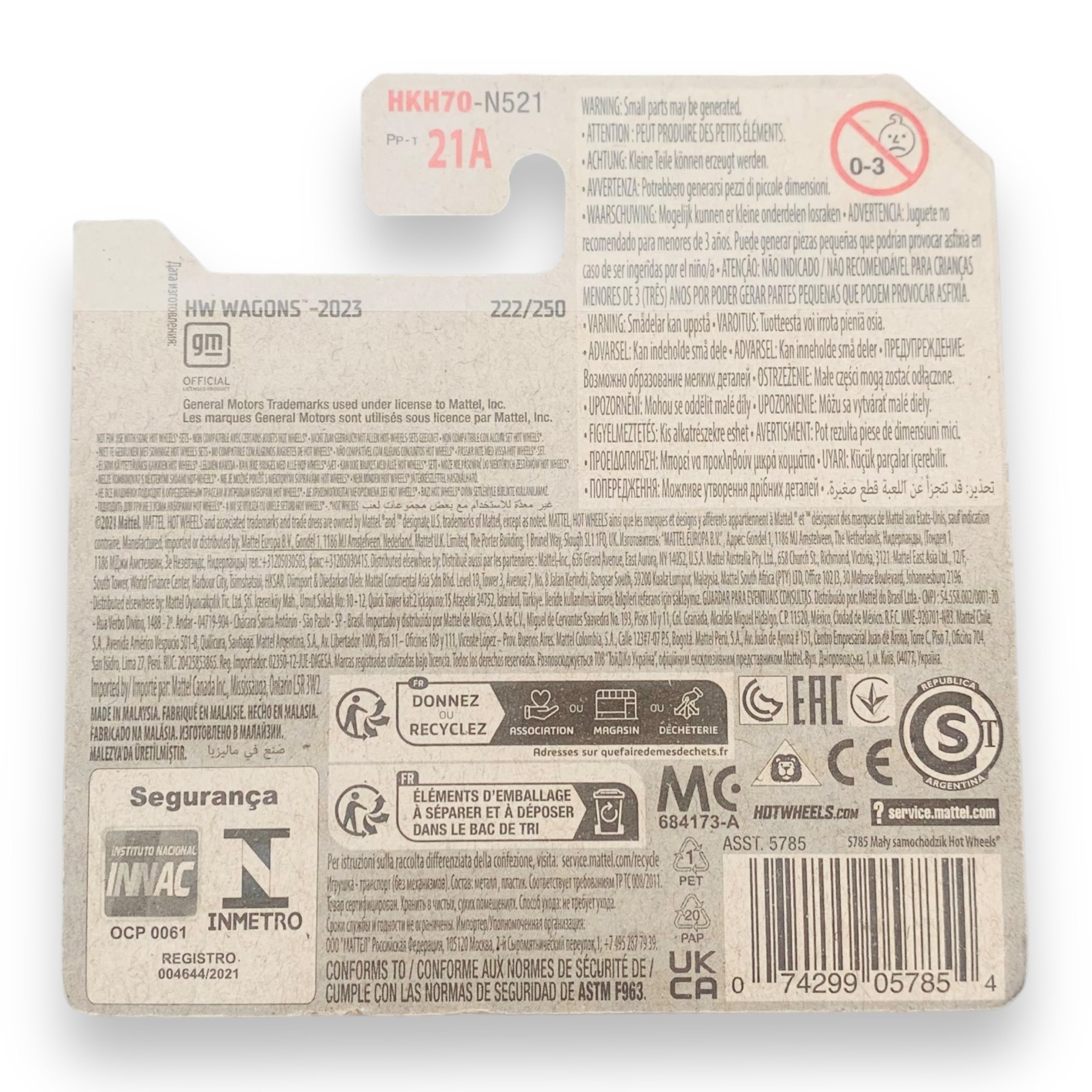 HOT WHEELS - 1964 Chevy Nova Wagon