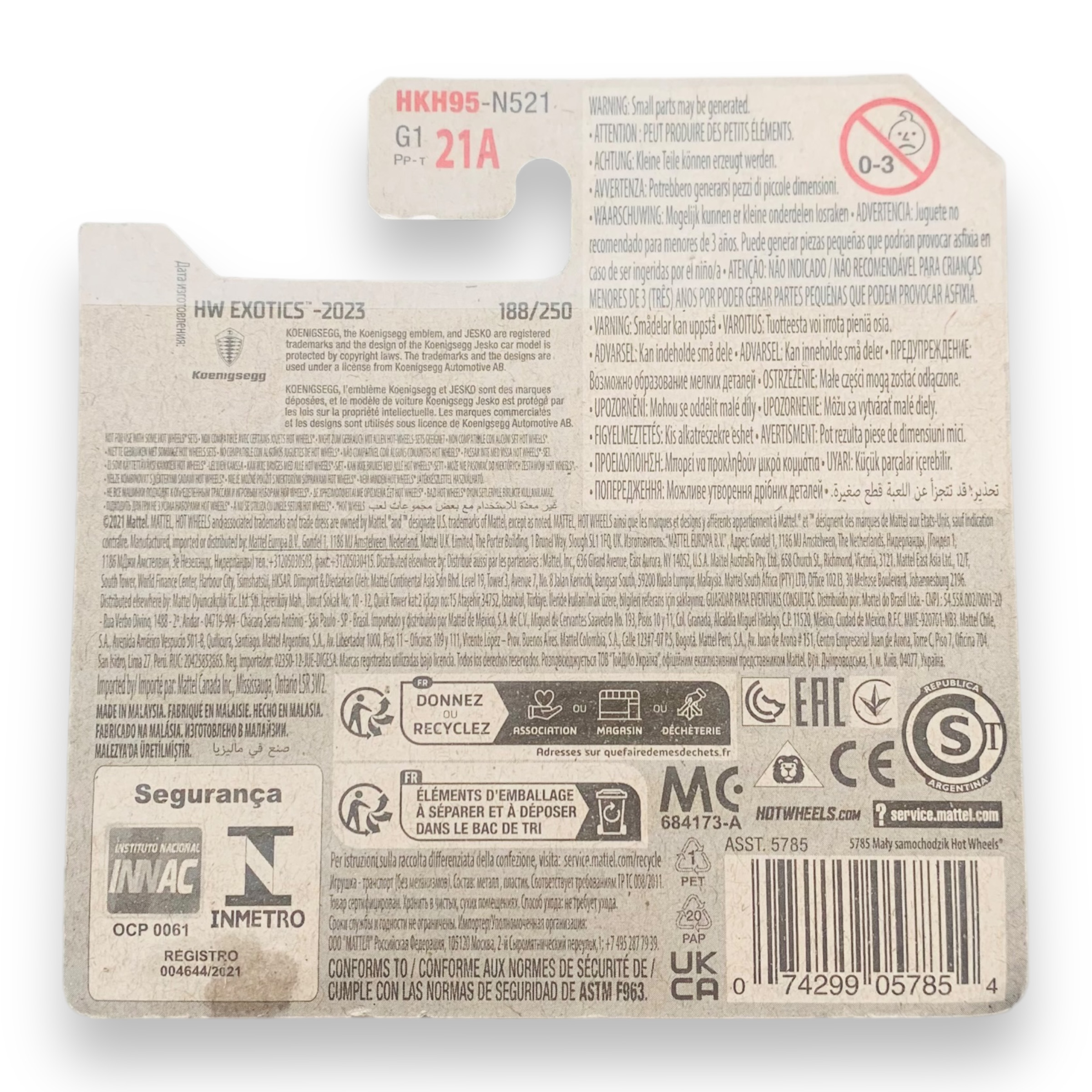 HOT WHEELS - Koenigsegg Gemera