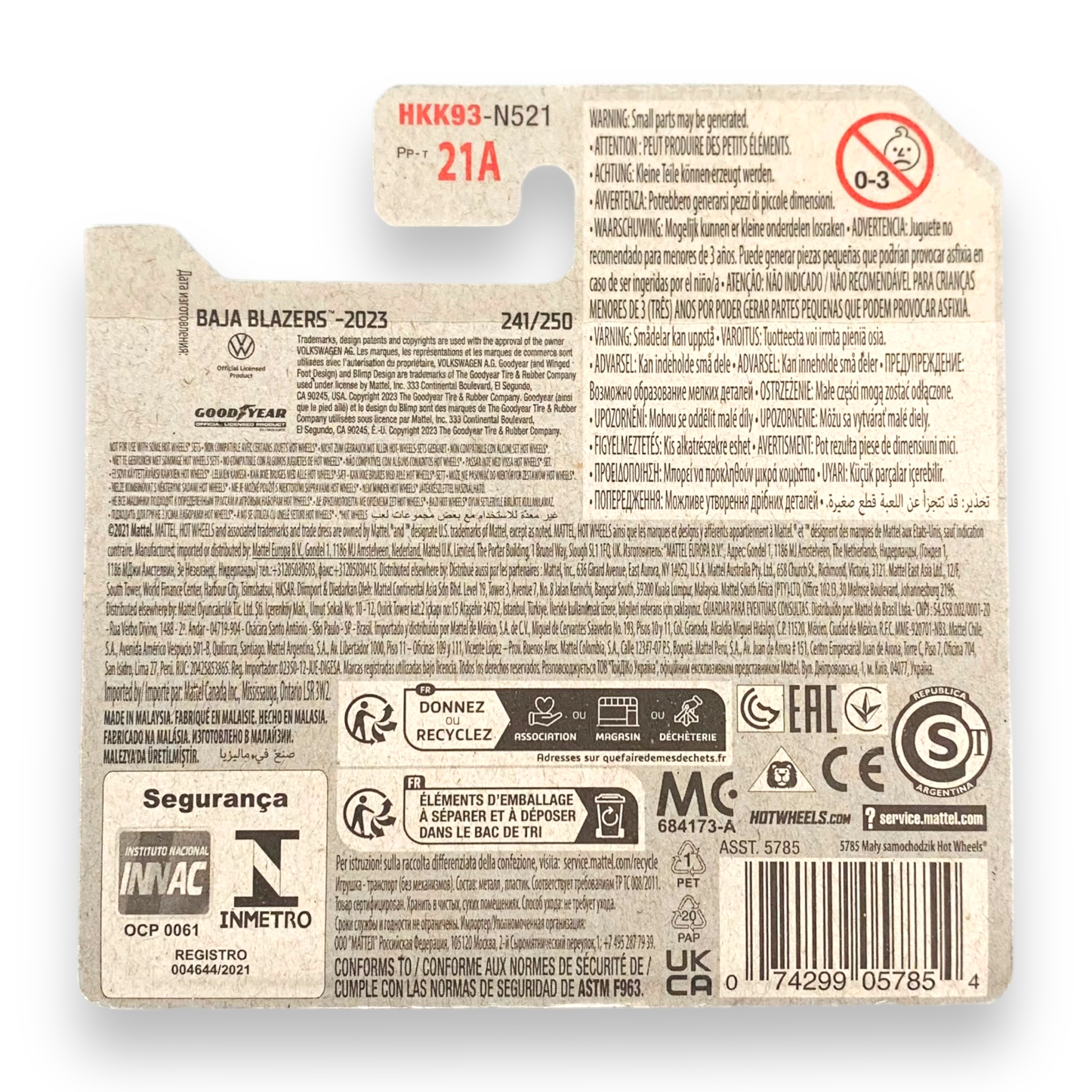 HOT WHEELS - Volkswagen Baja Bug - Treasure Hunt