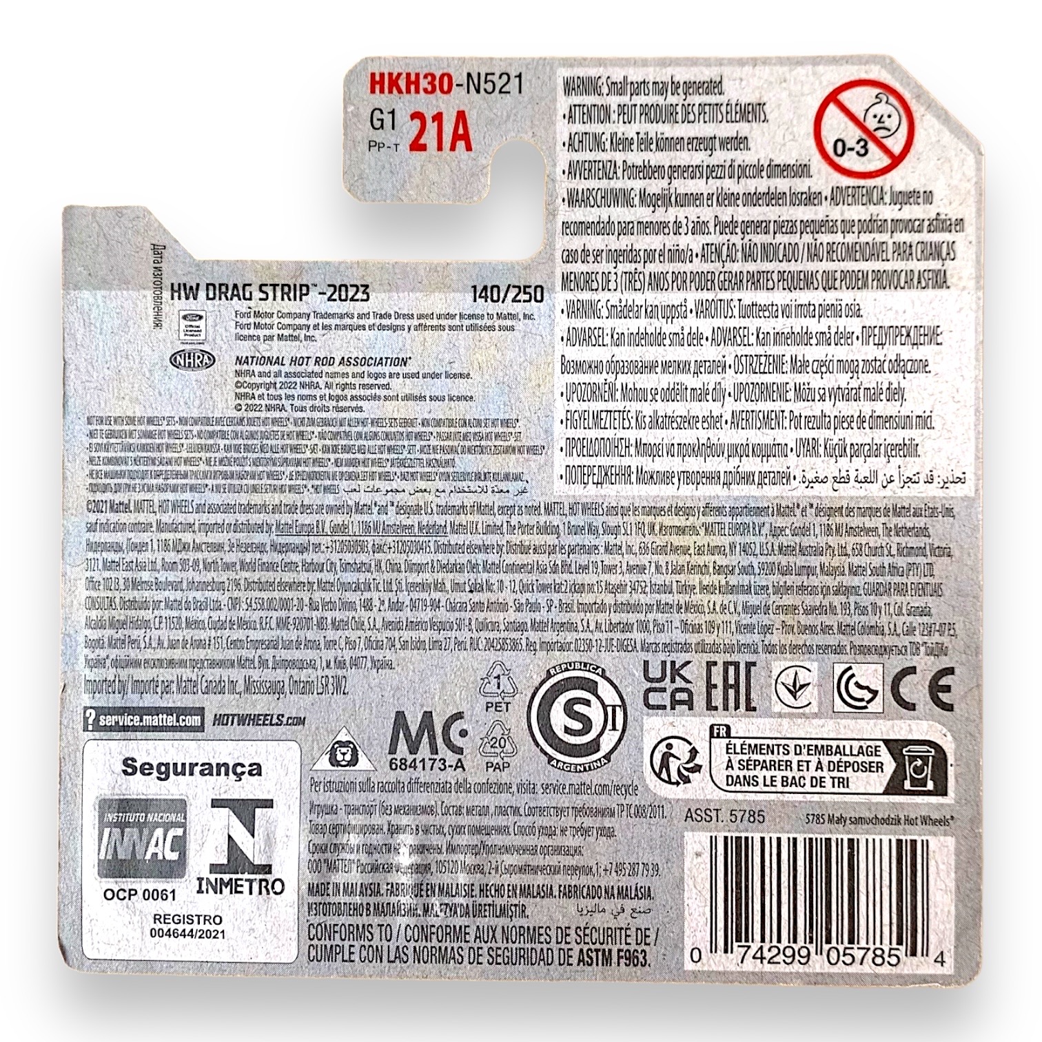 HOT WHEELS - Mustang NHRA Funny Car