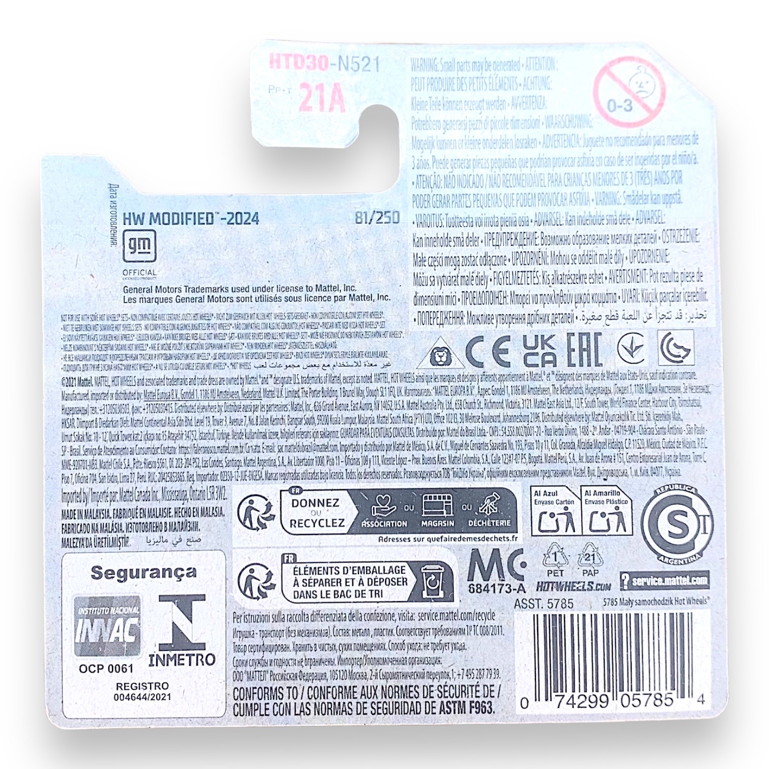 HOT WHEELS - Custom 68 Camaro