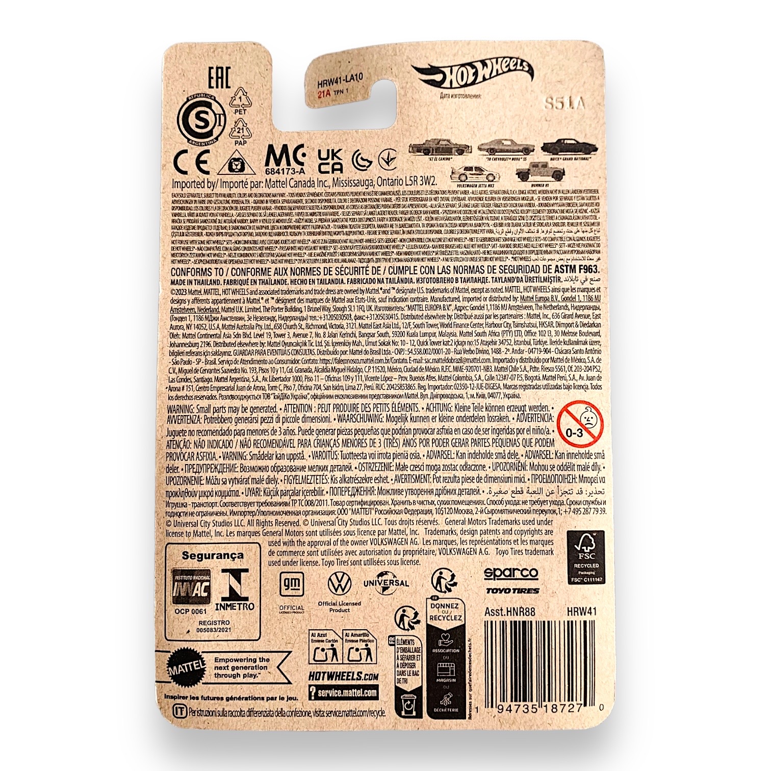 HOT WHEELS - 1967 El Camino 