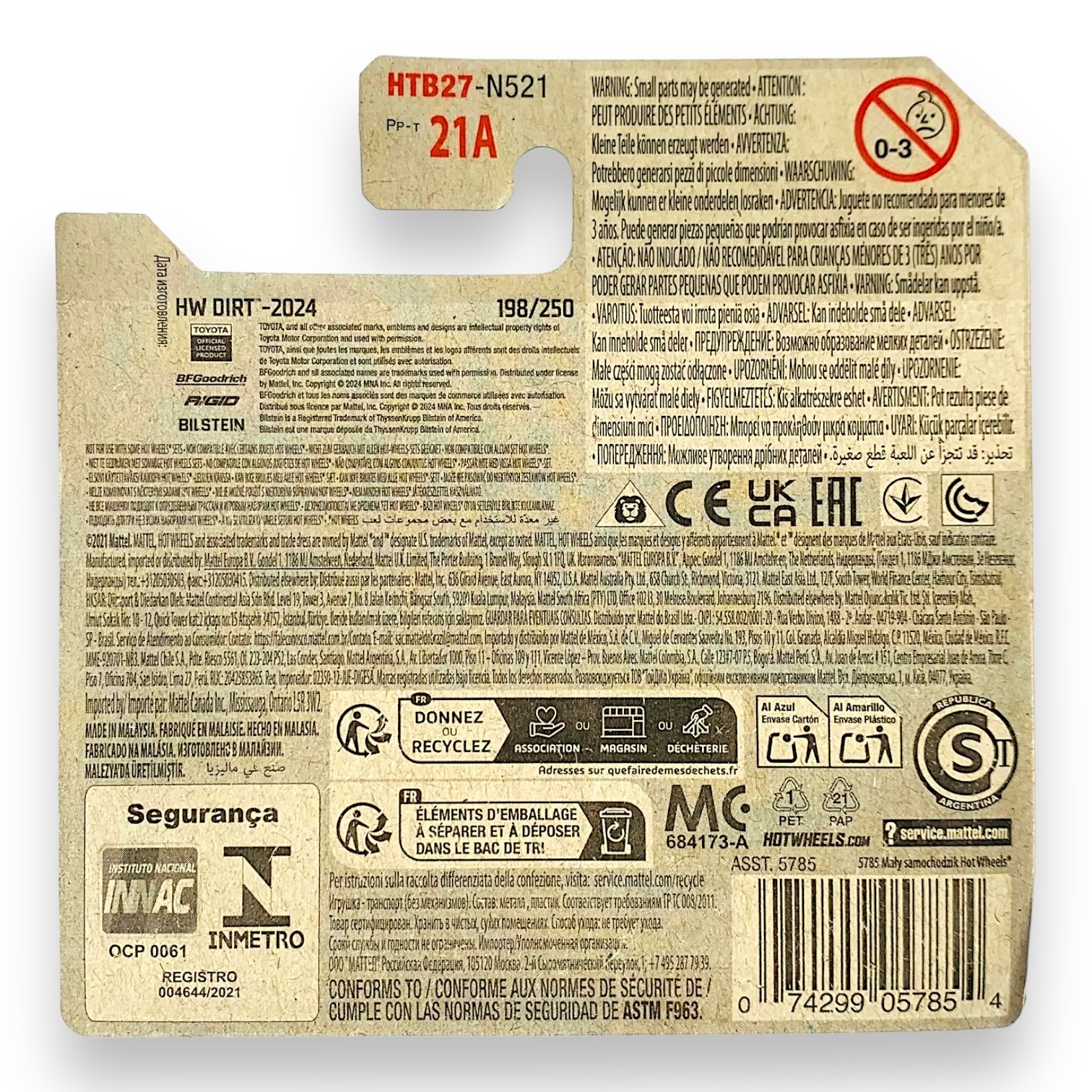 HOT WHEELS - 2020 Toyota Tacoma