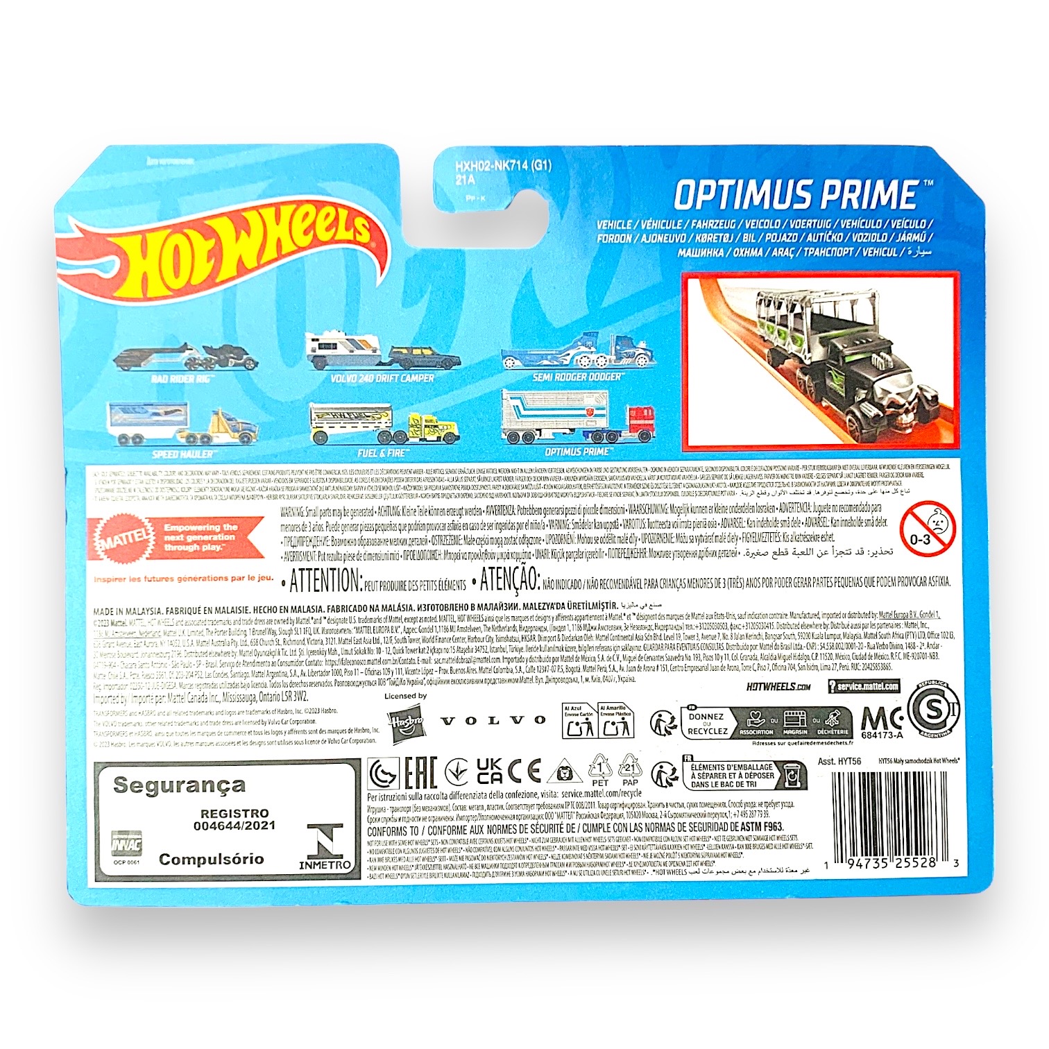 HOT WHEELS Optimus Prime 