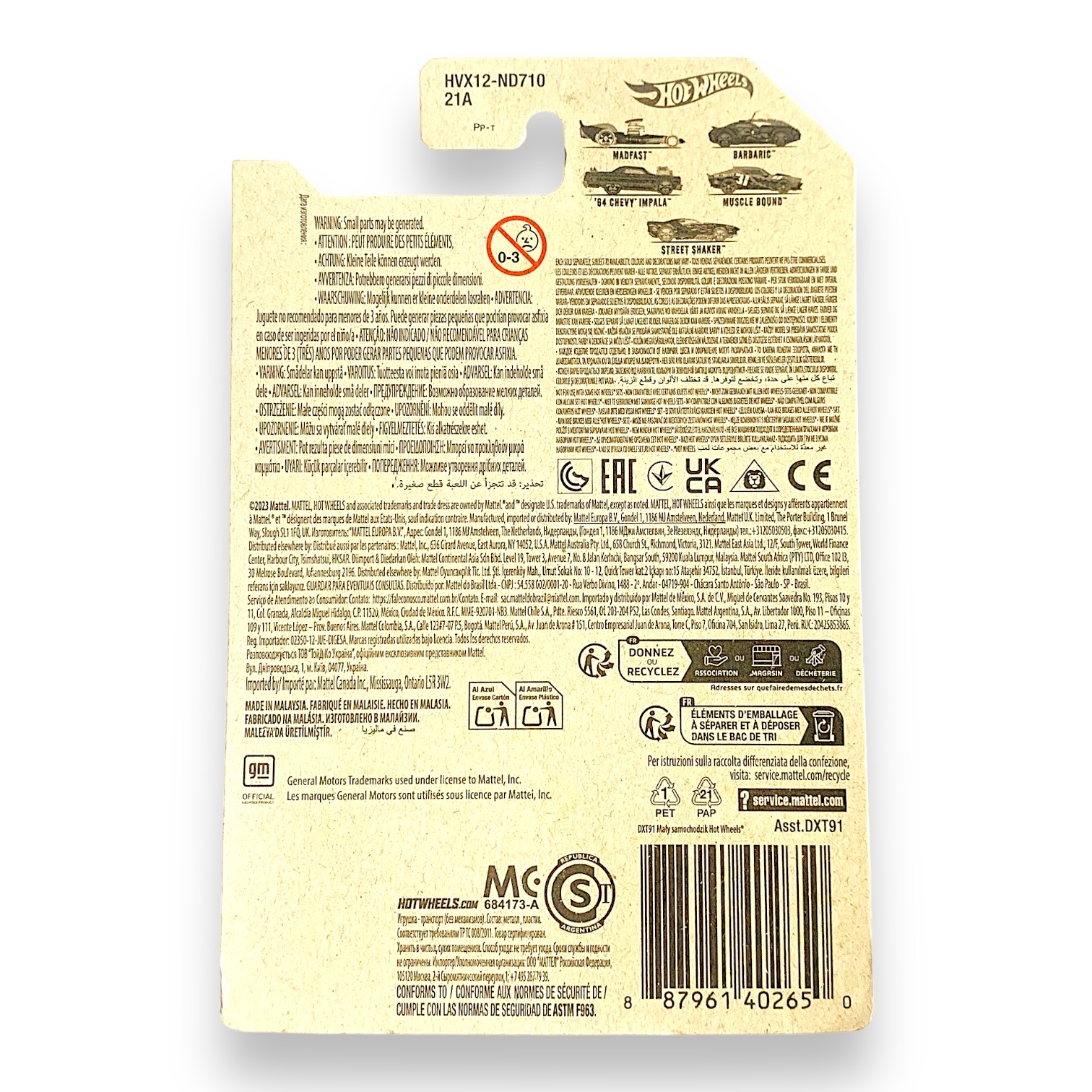 HOT WHEELS - 1964 Chevy Impala 