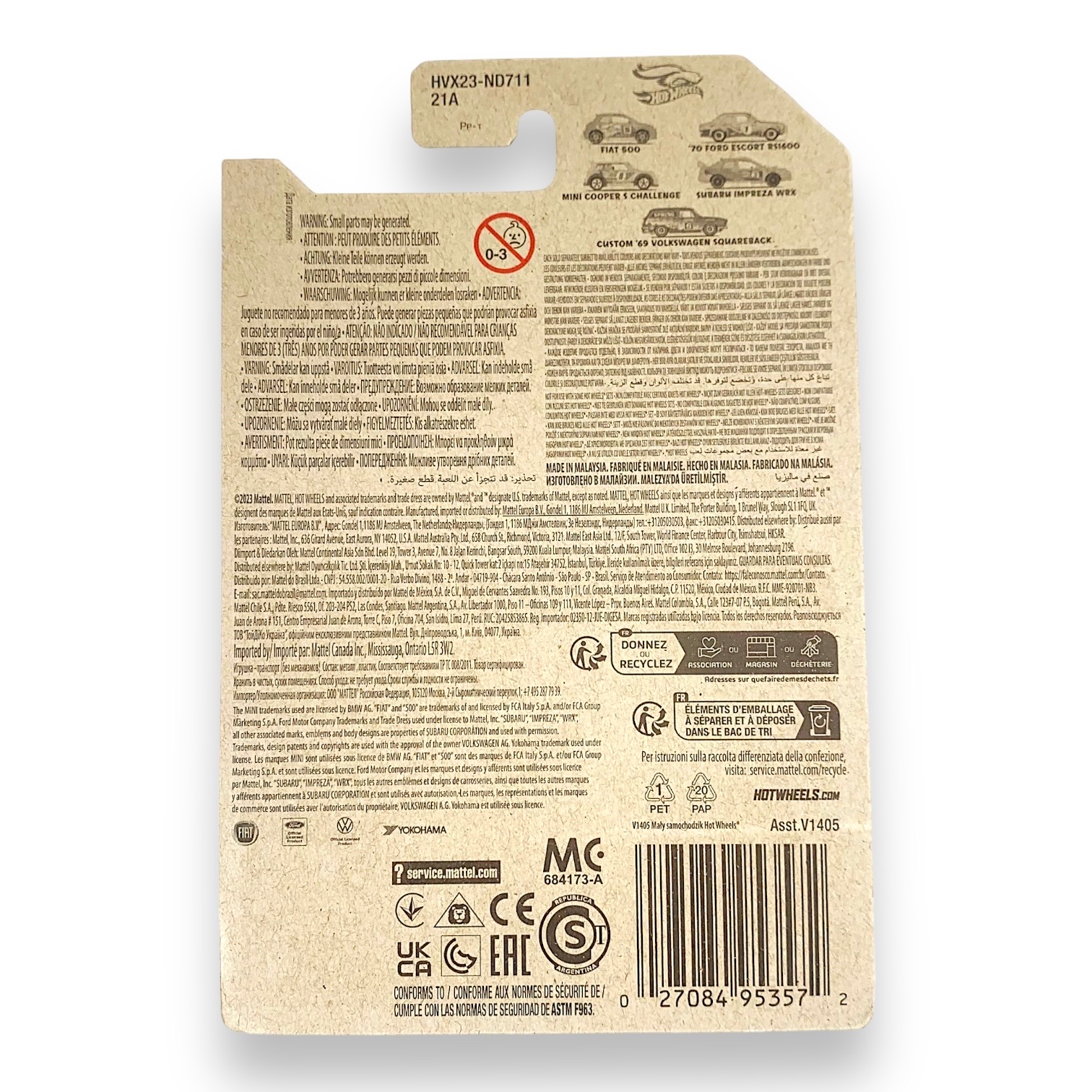 HOT WHEELS Subaru Impreza WRX