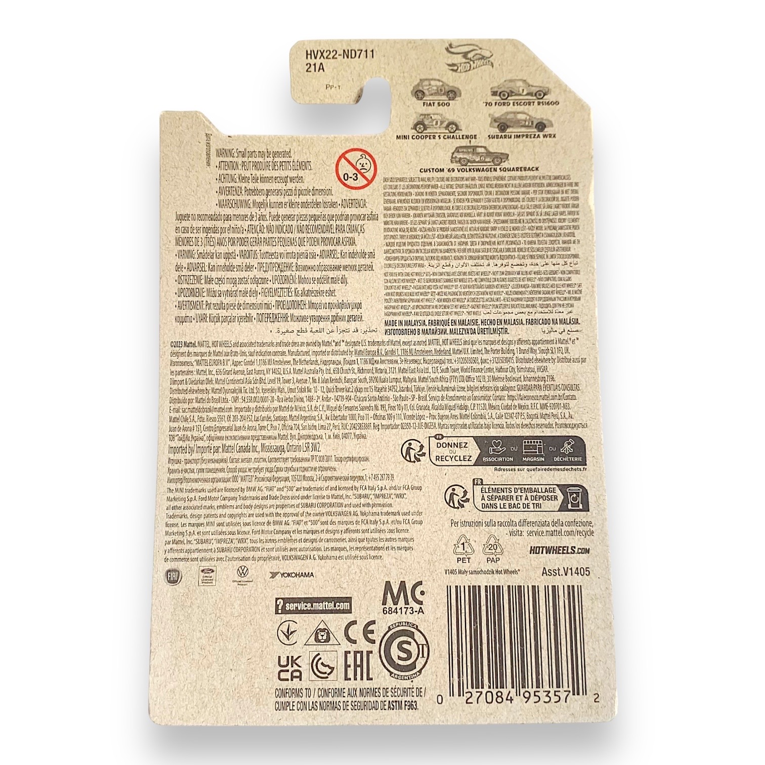 HOT WHEELS Mini Cooper S Challenge 