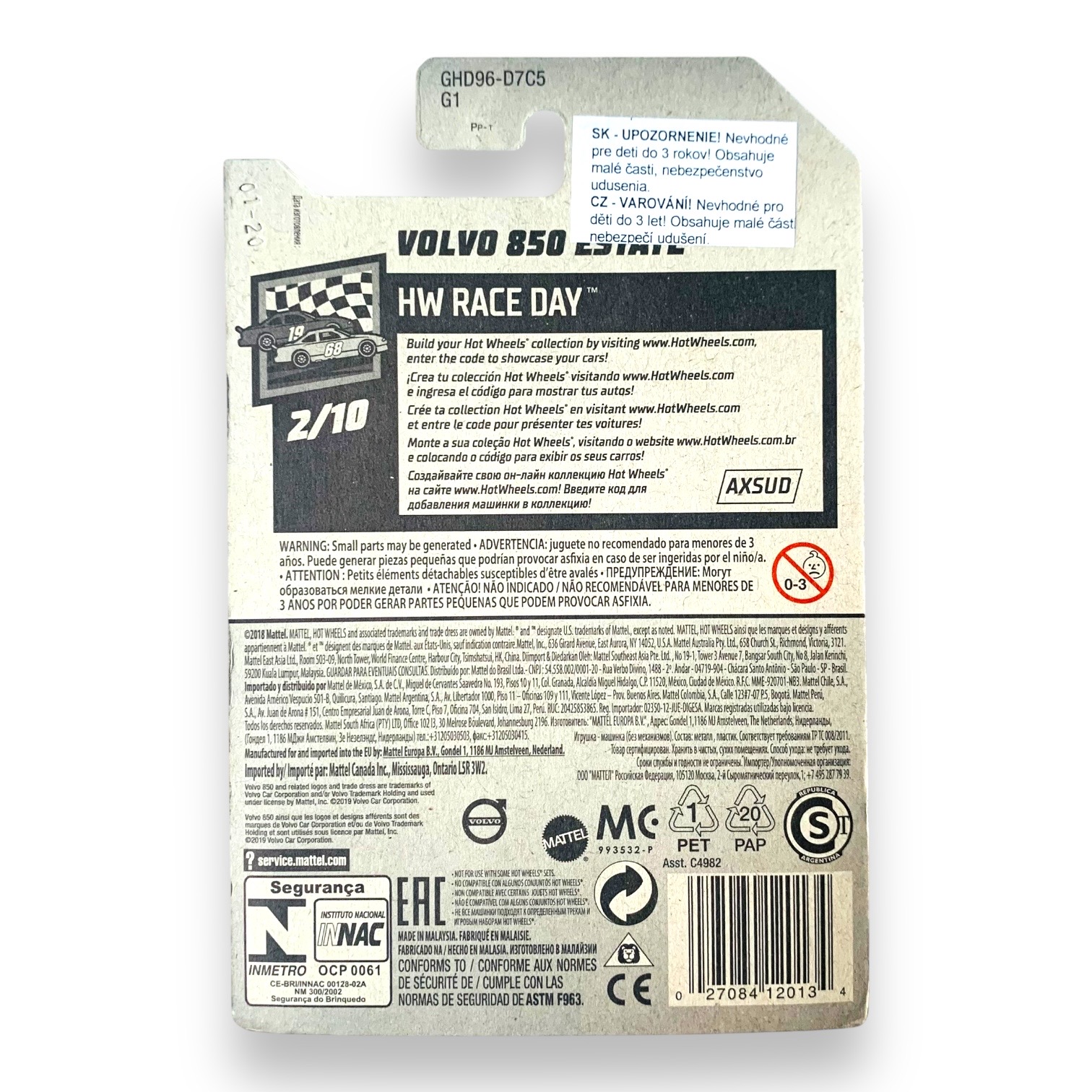 HOT WHEELS Volvo 850 Estate