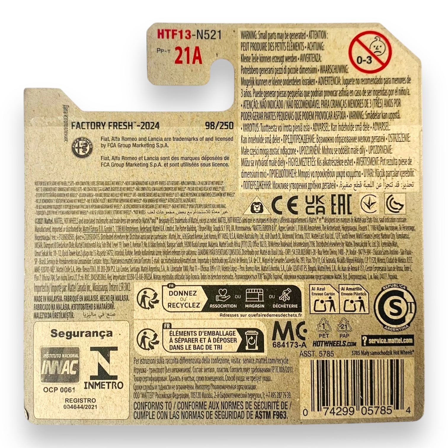 HOT WHEELS Alfa Romeo GTV6 3.0